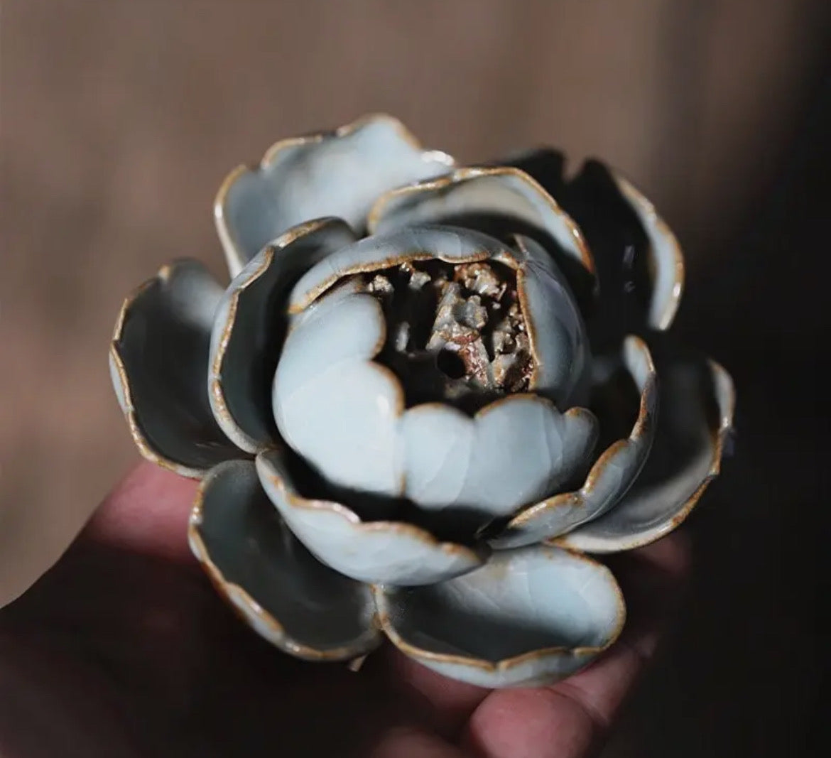 lotus flower incense holder