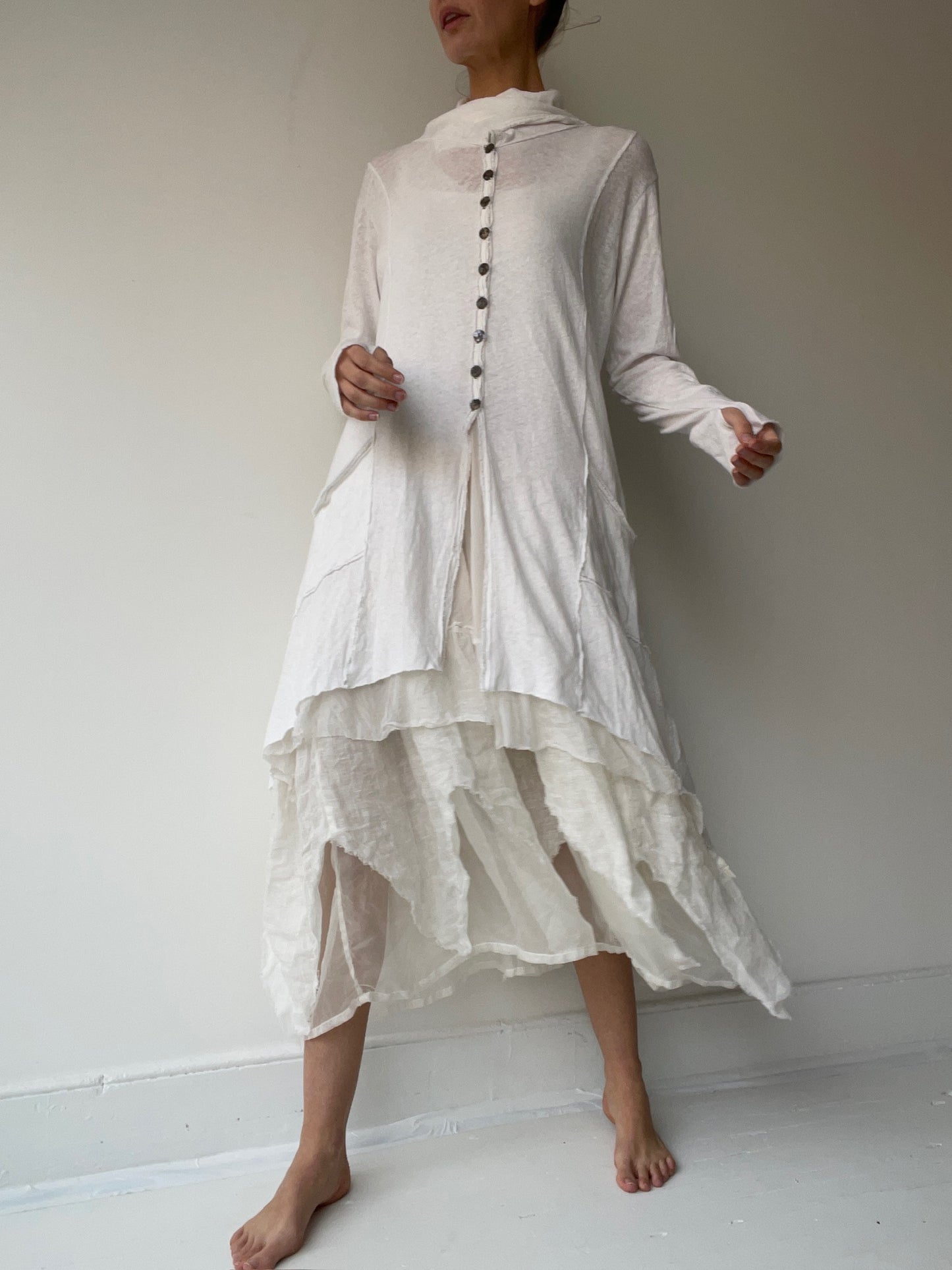 lace up back duster