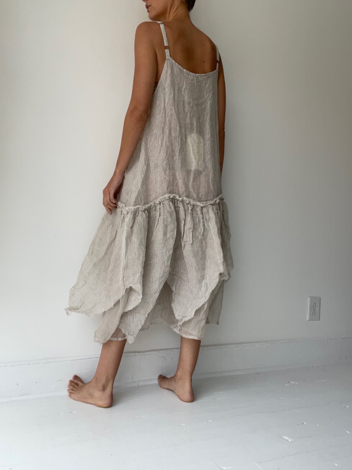 krista larson oat long vintage slip