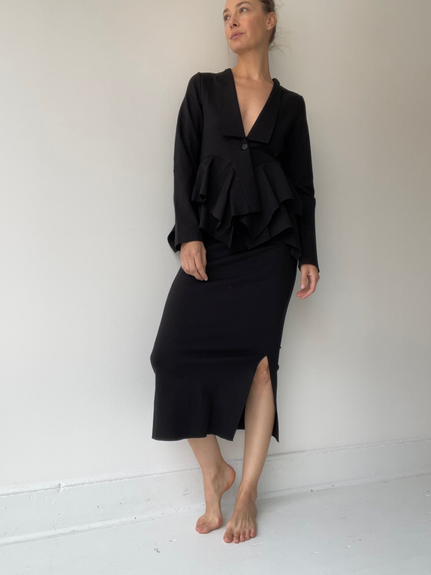 pal offner flutter jacket stretch tricot