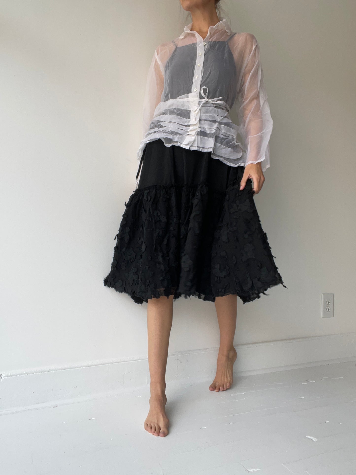 croissant shirt ORGANZA