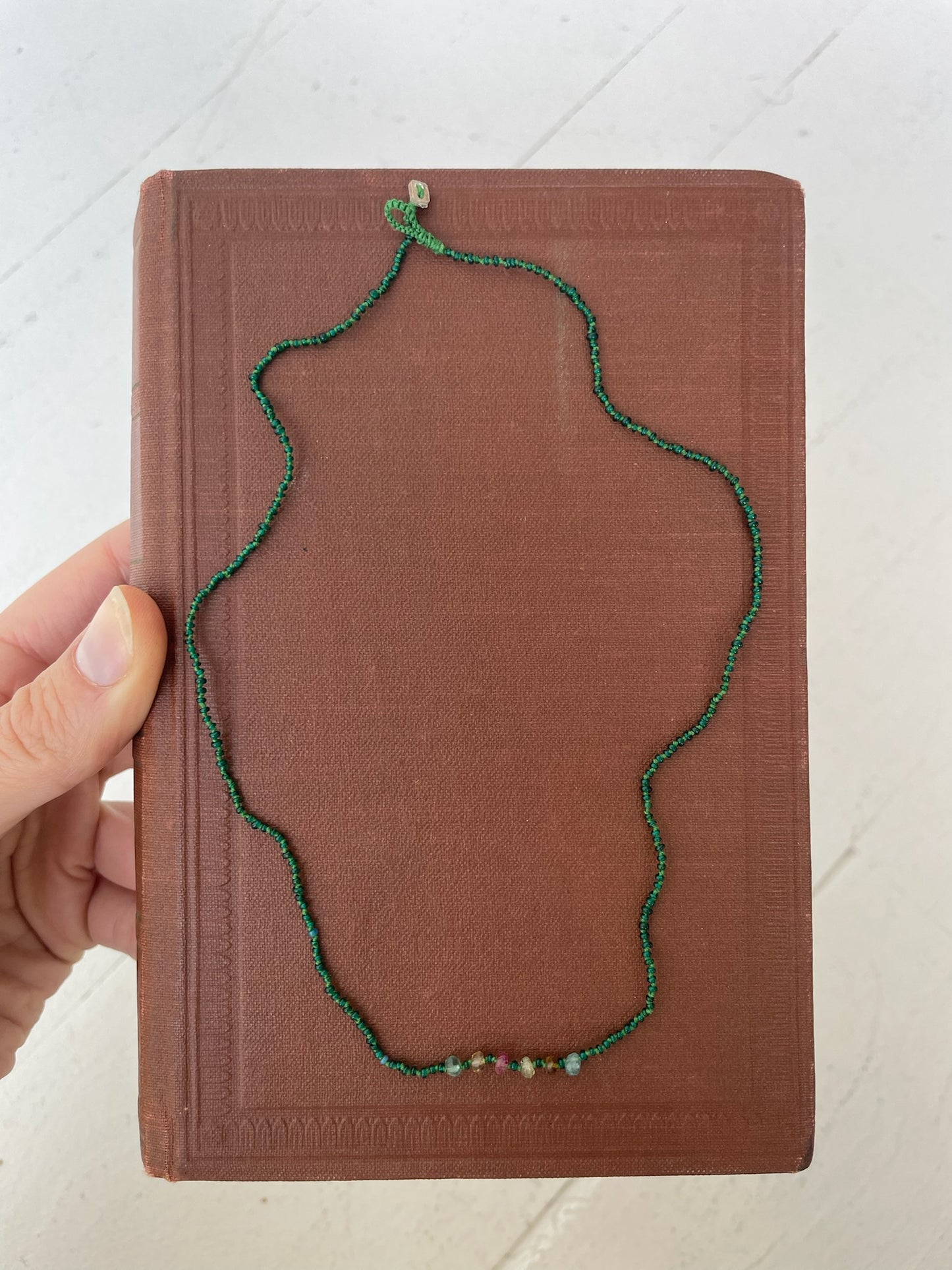 antomoon multi bead necklace