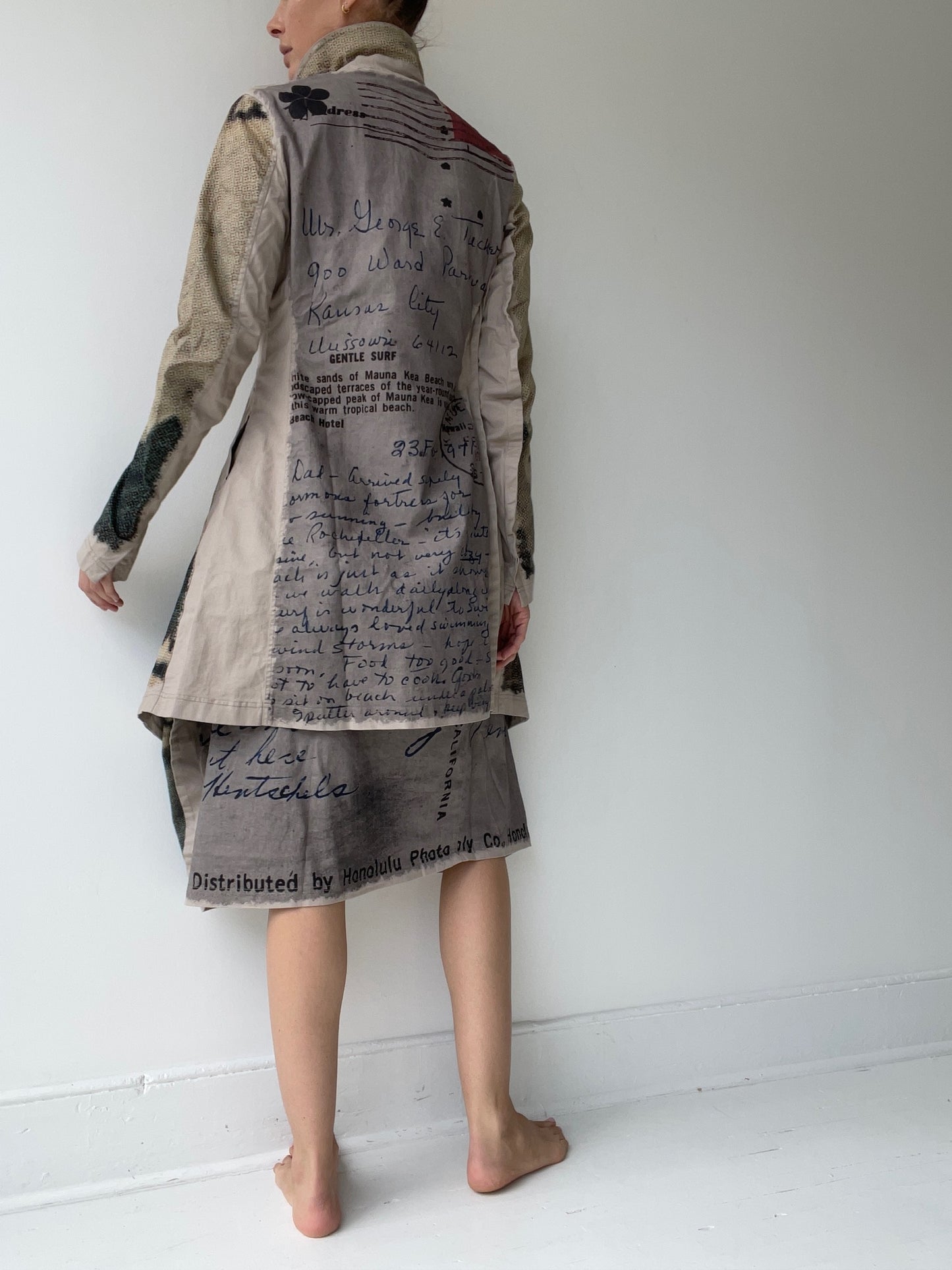 rundholz dip scene print coat