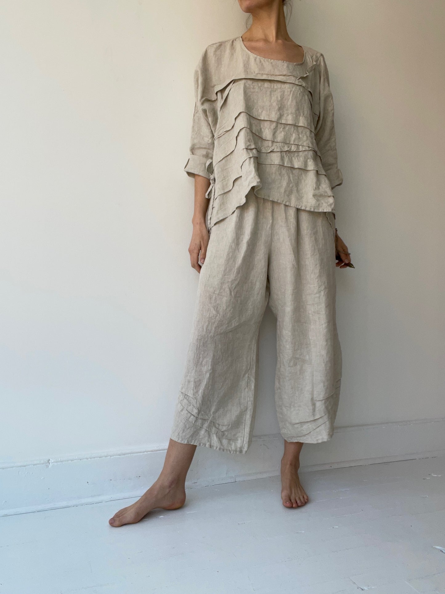 basic detail pants OAT