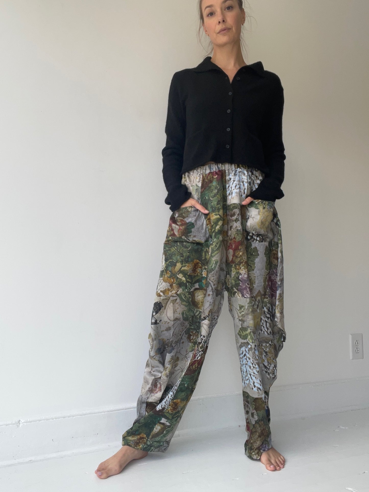 barbara bologna print bubble pants