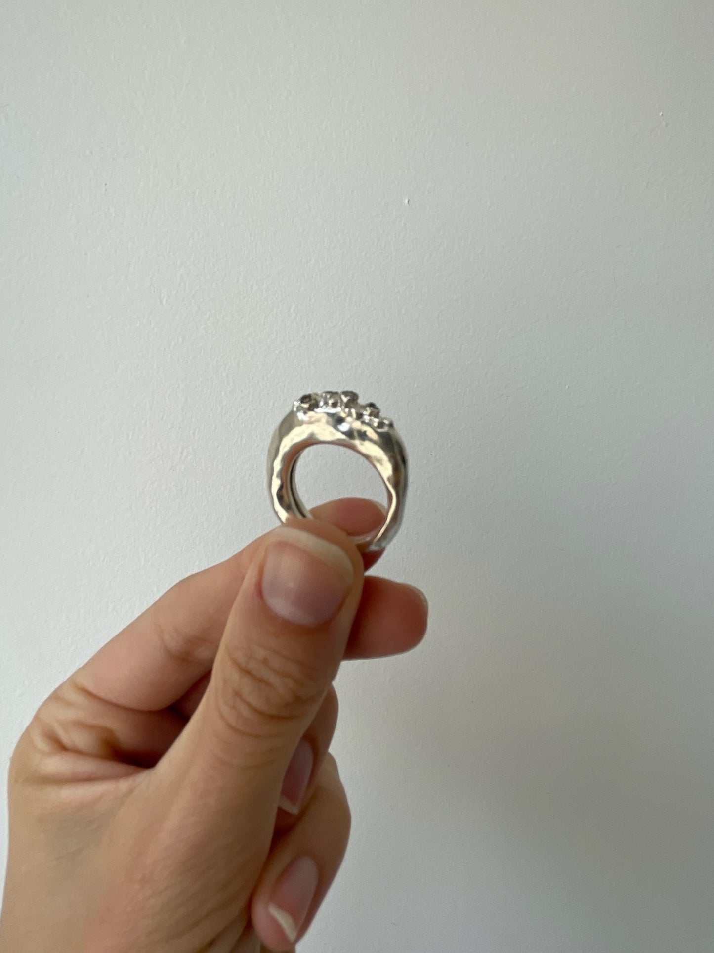 rosa maria silver razan ring