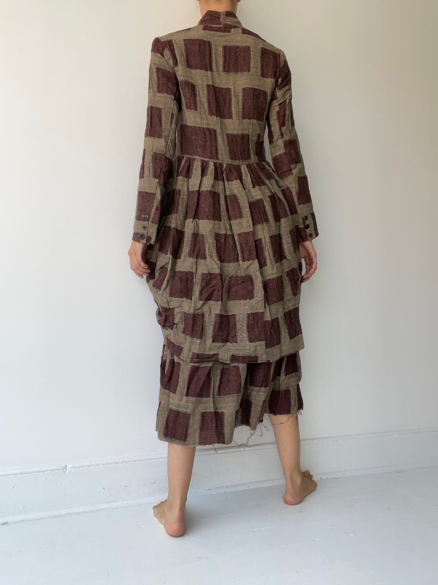 aleksandr manamïs tortoise drape coat