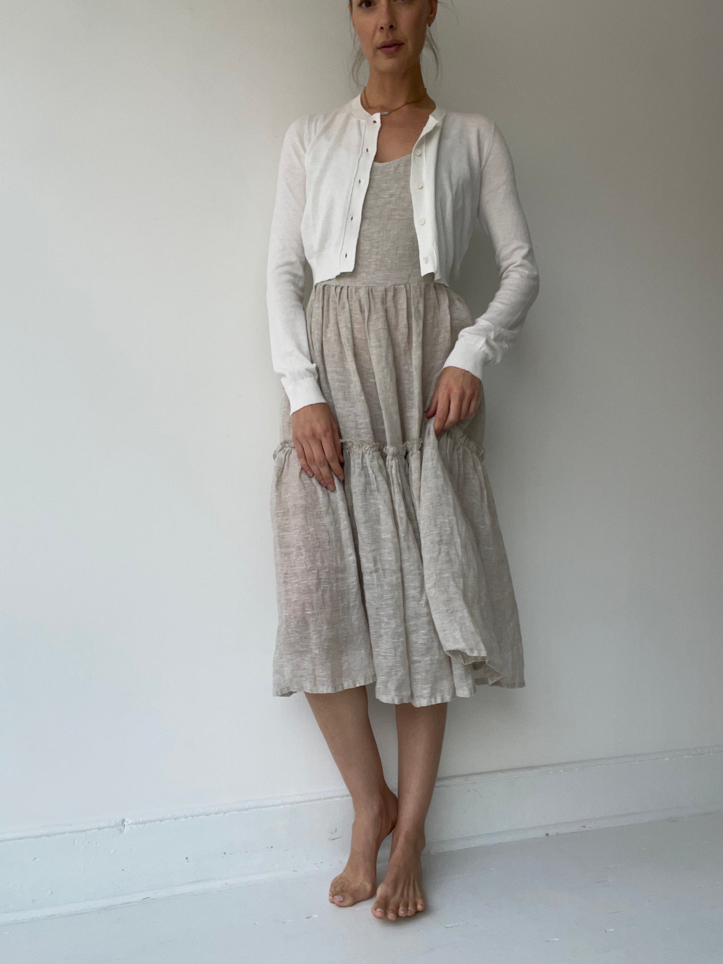 aequamente knit cardigan