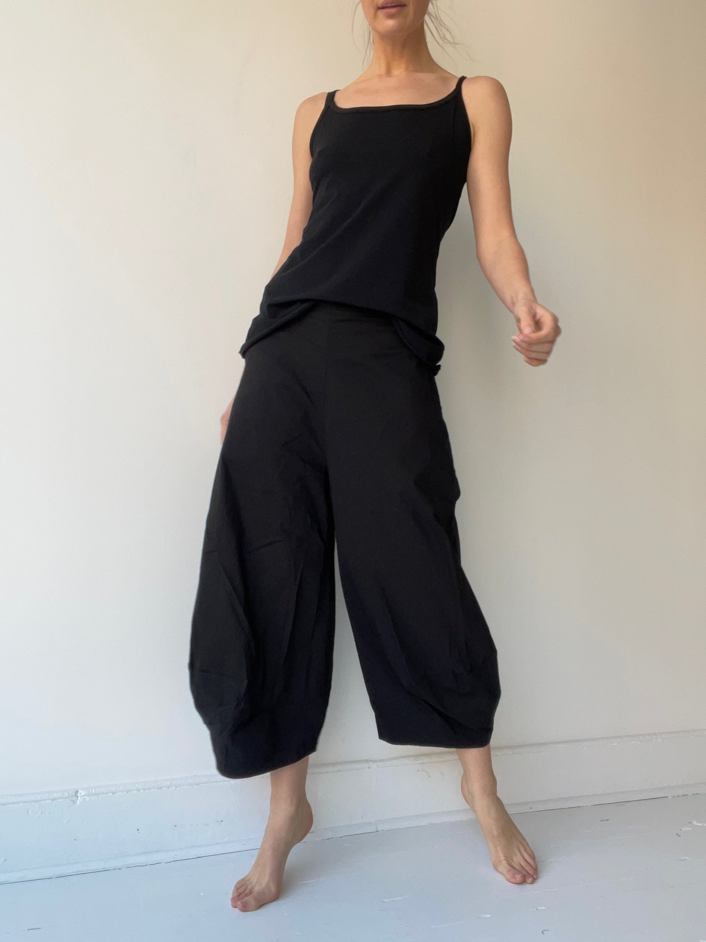 strappy stretch tank