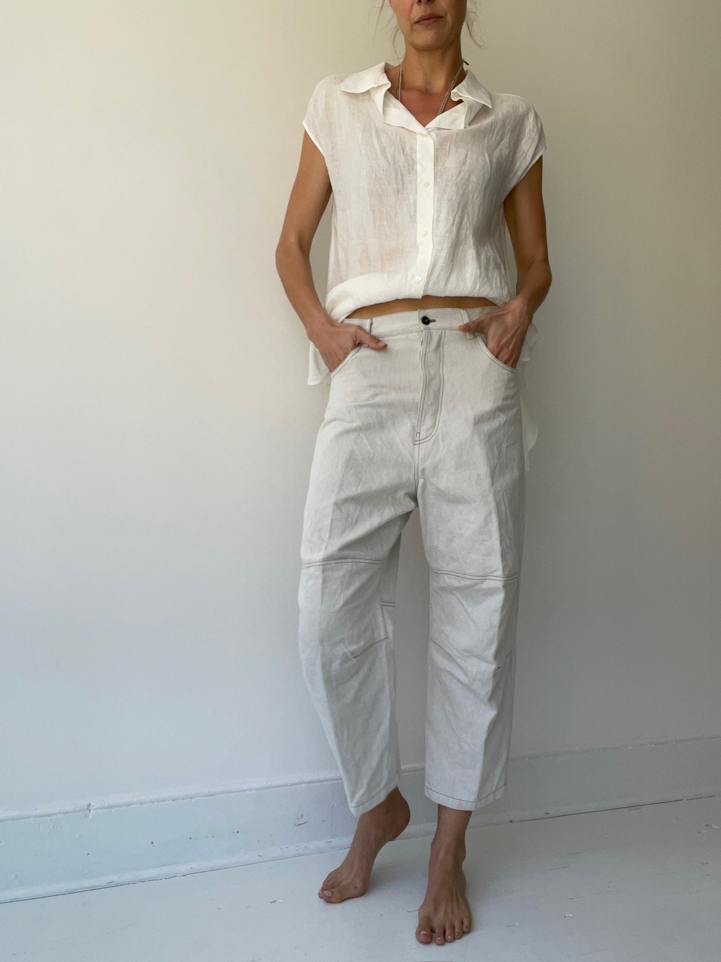 forme d’expression baggy 5 pocket pants