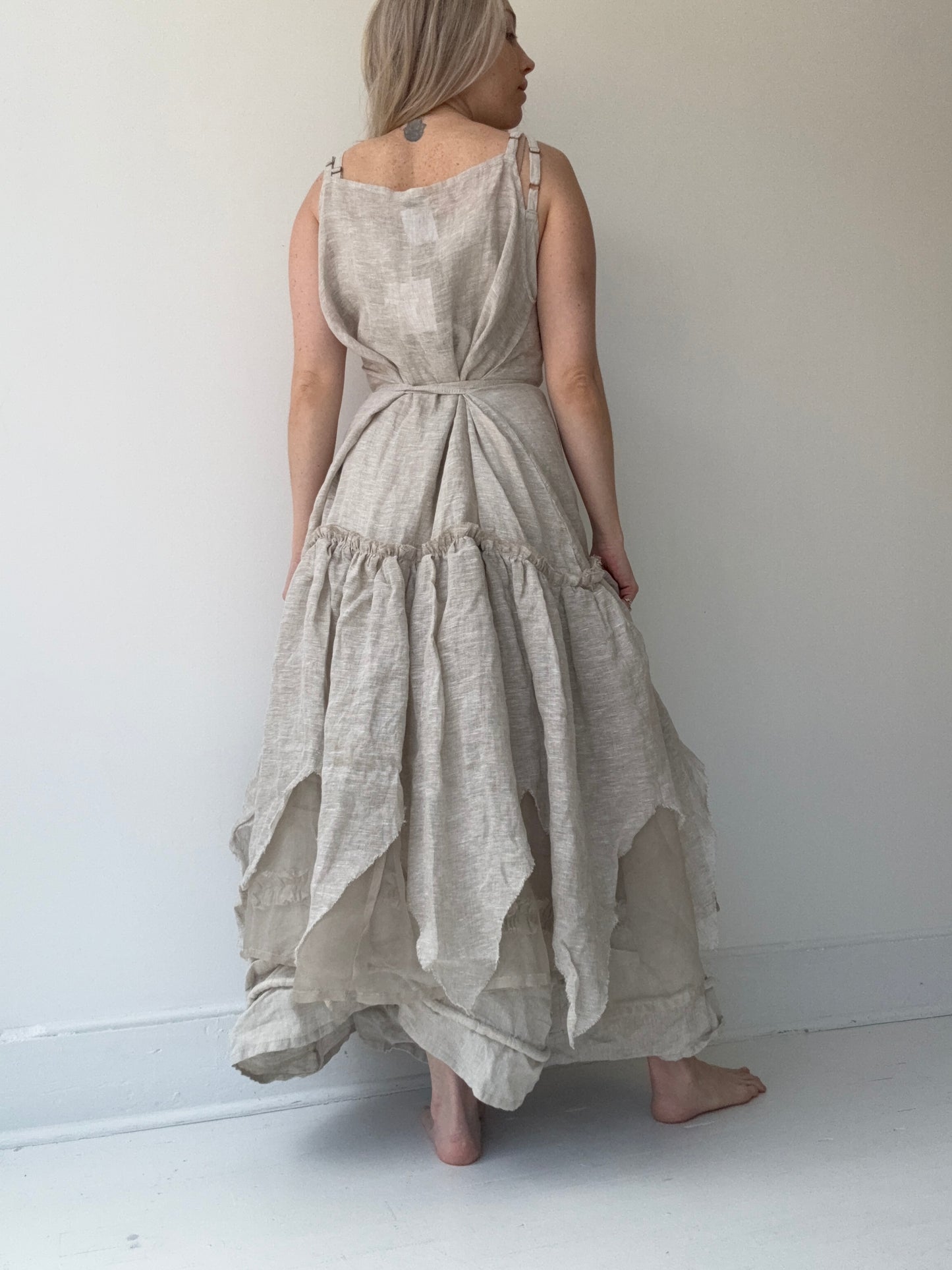 krista larson long vintage slip