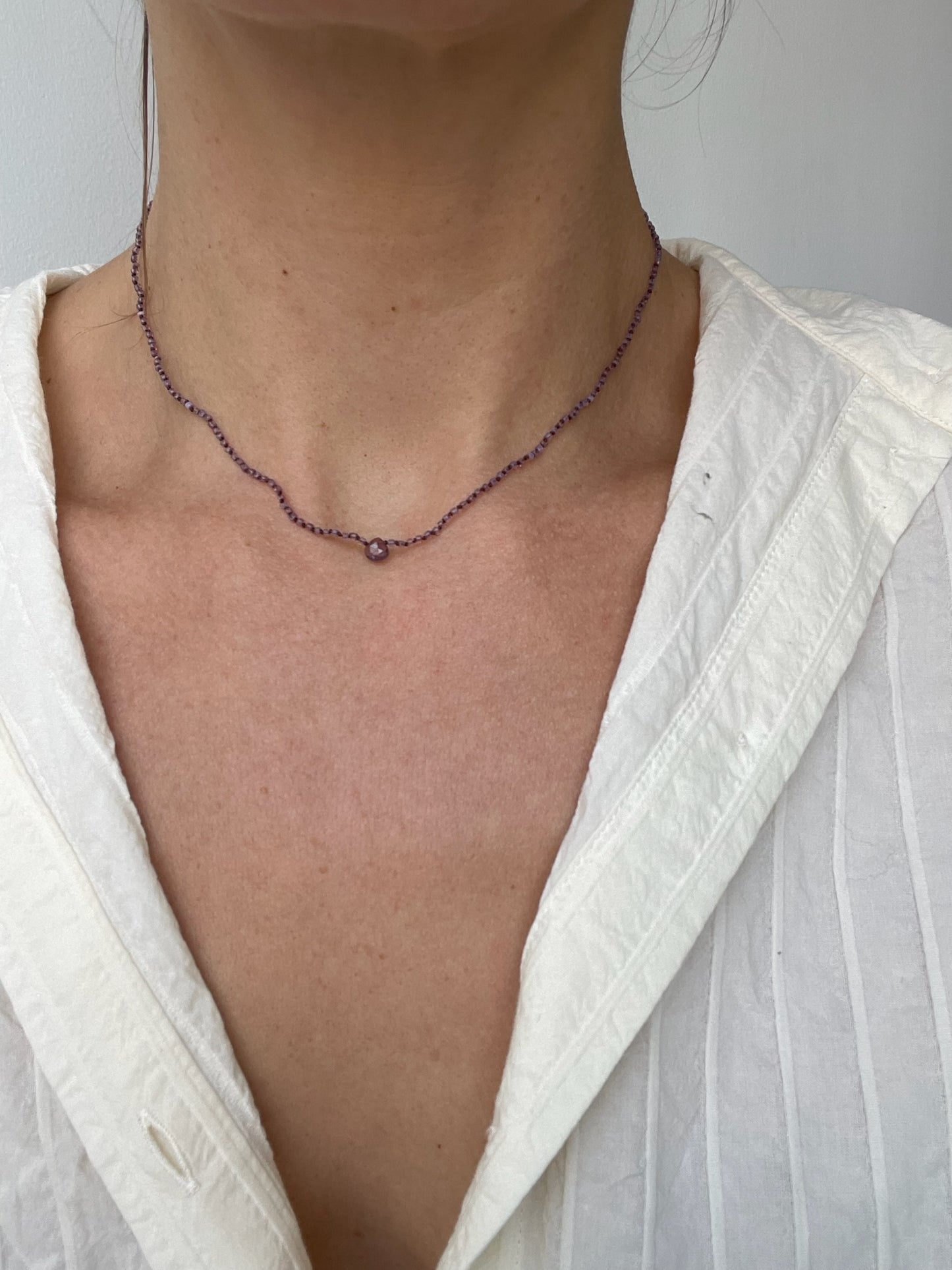 antomoon lilac necklace