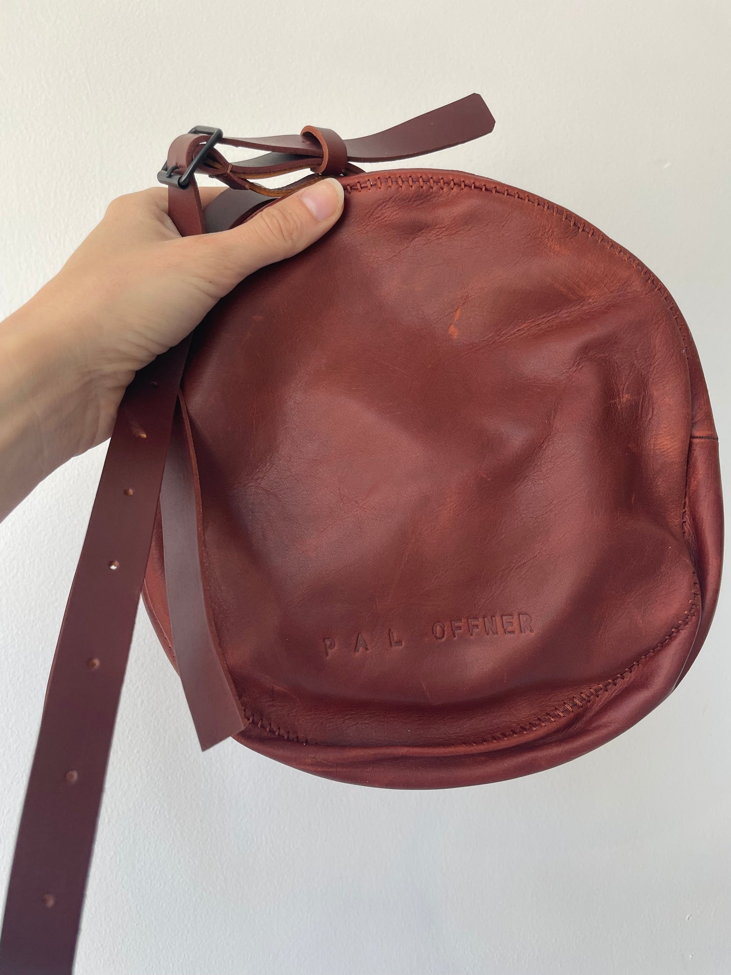 pal offner brown circle bag