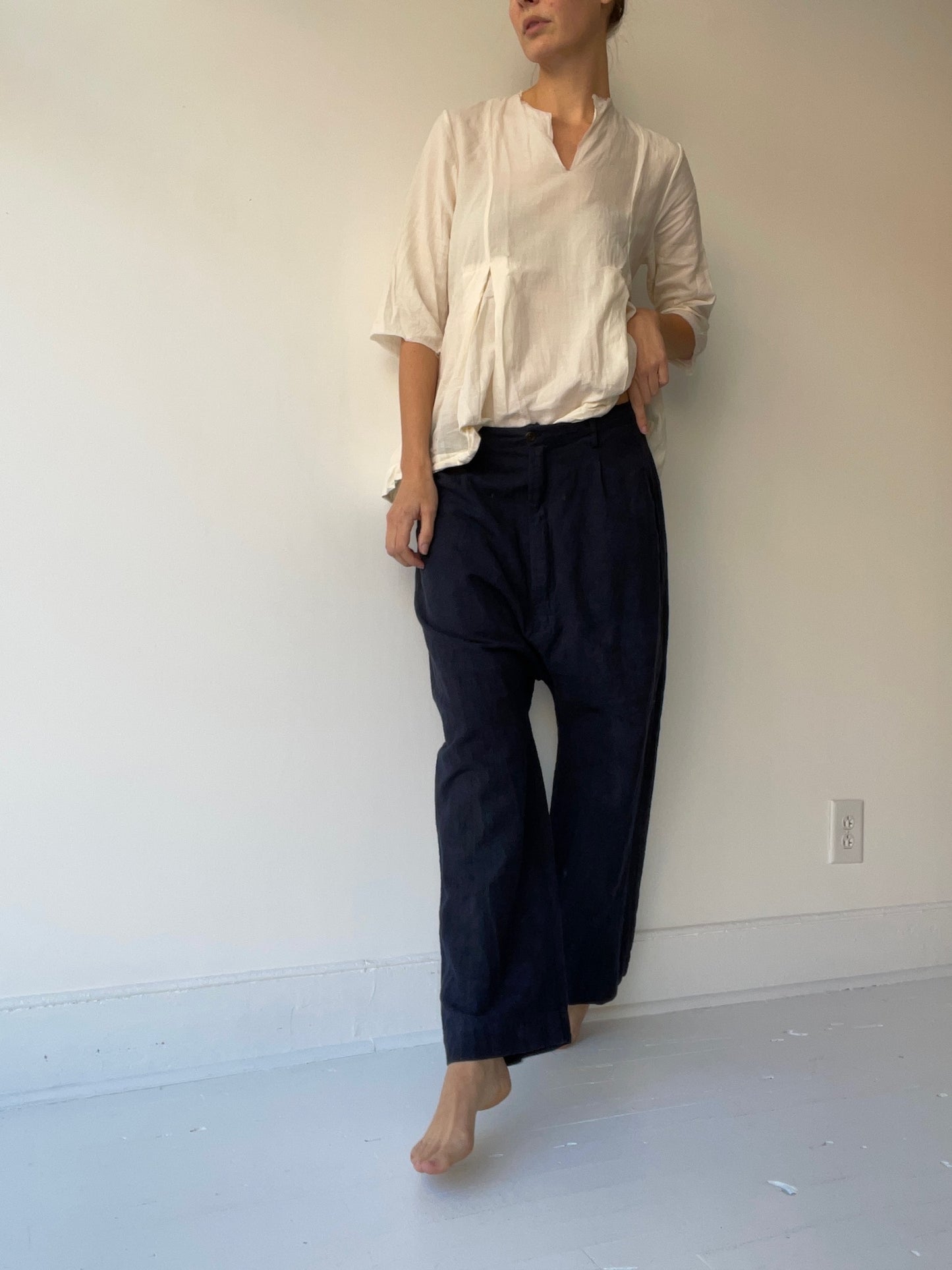 drop crotch man pant