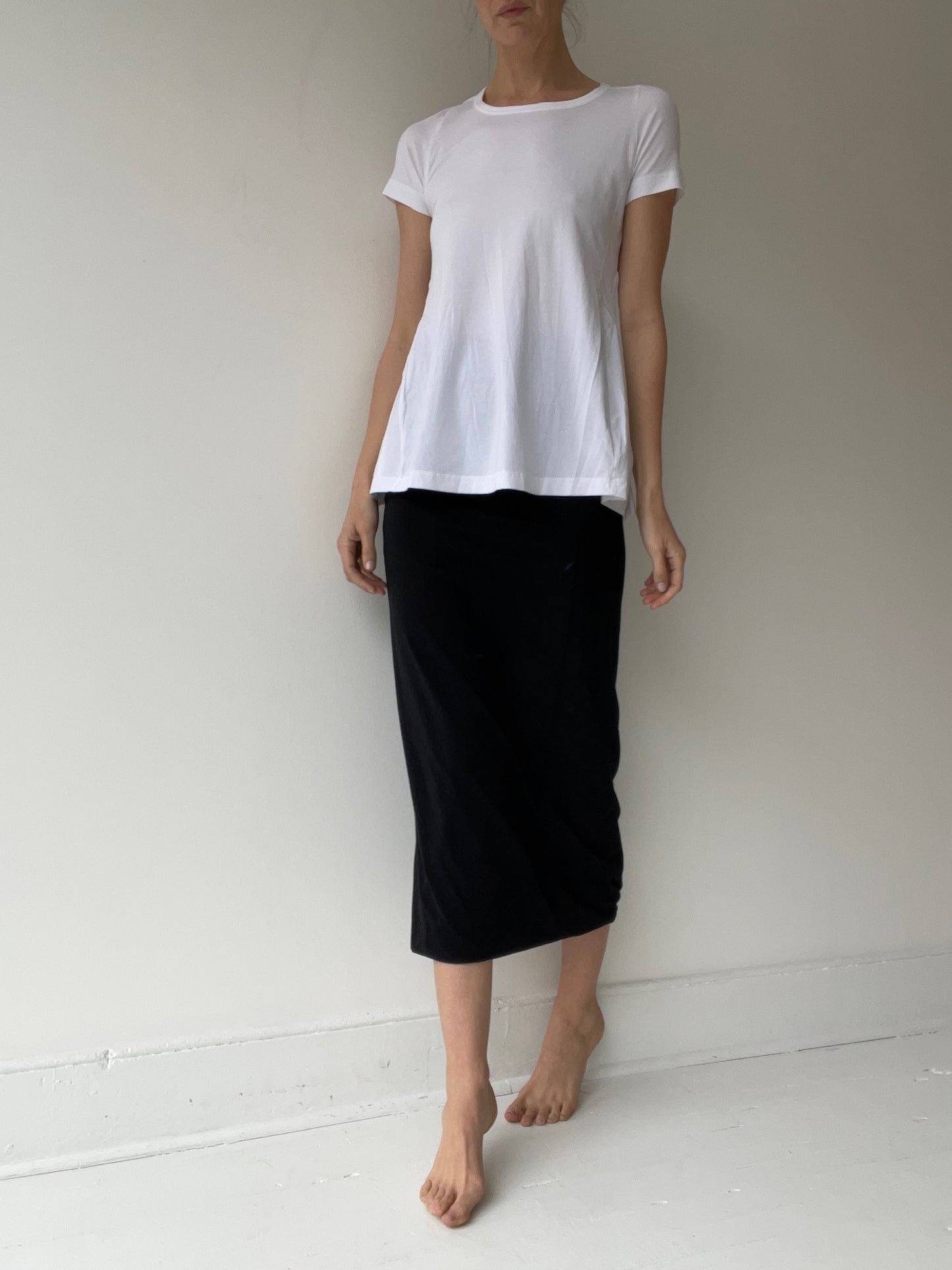 rundholz black label white tone tee