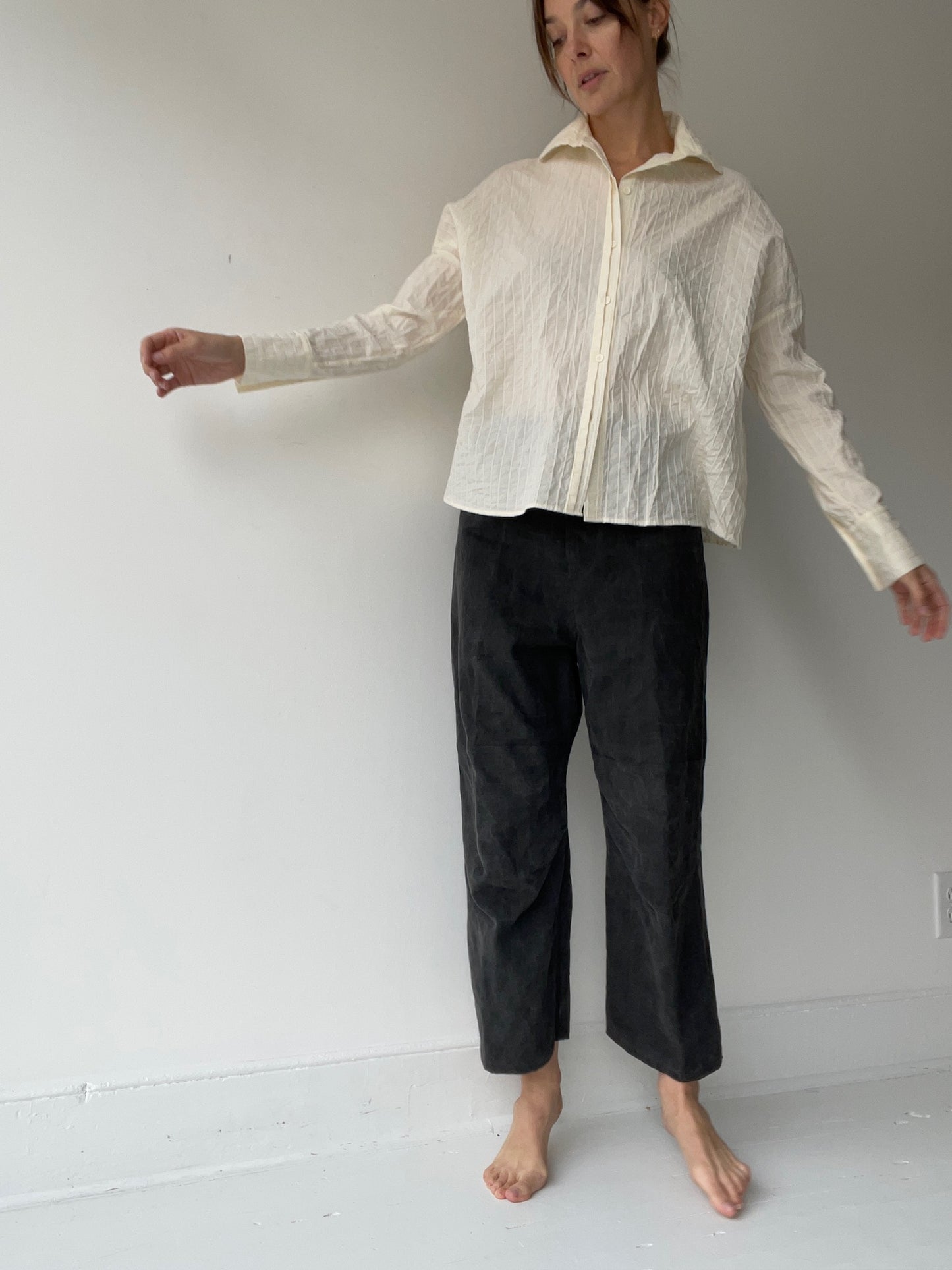 forme d’expression skewed 5-pocket pants