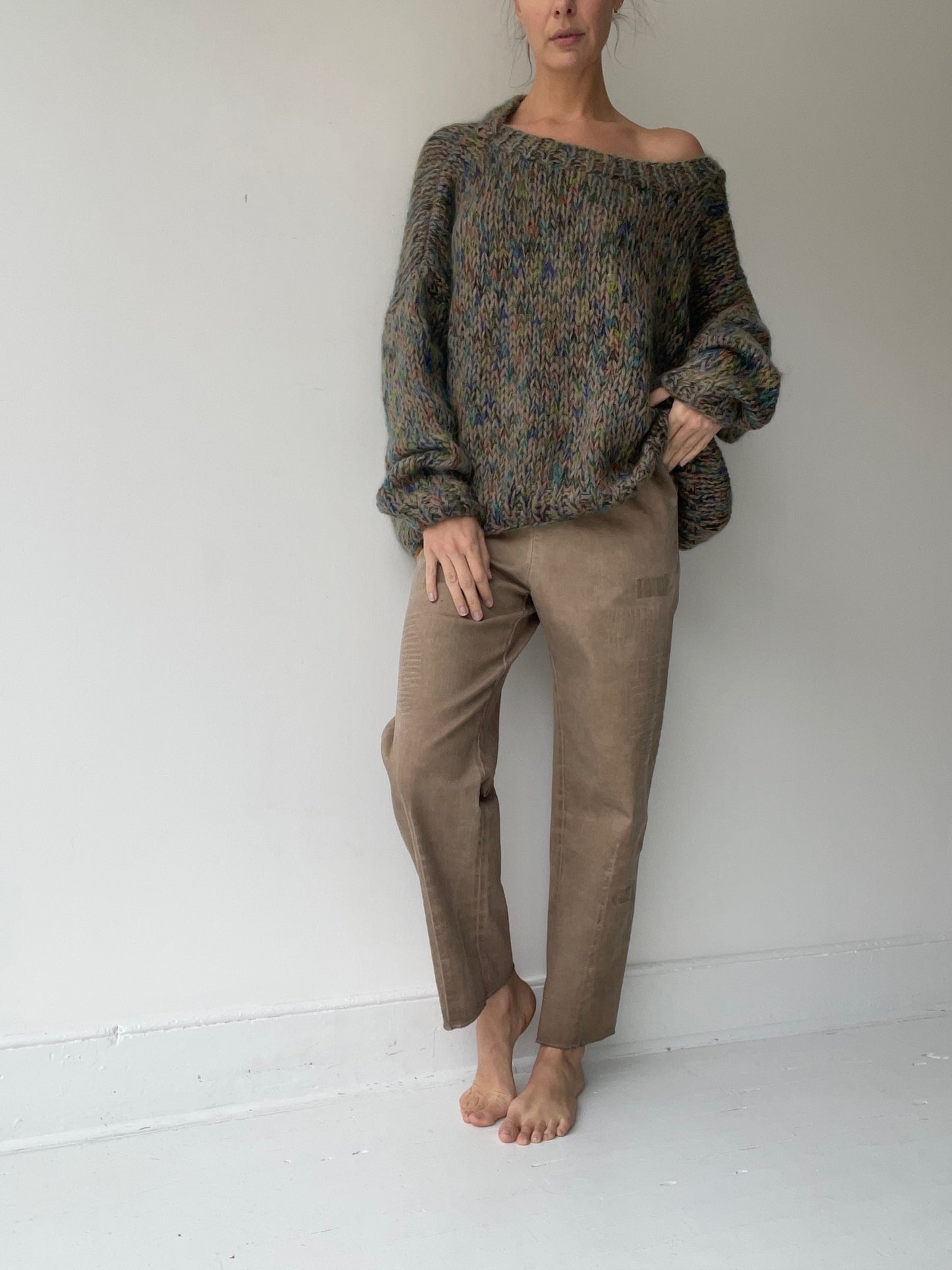umit unal multicolor sweater