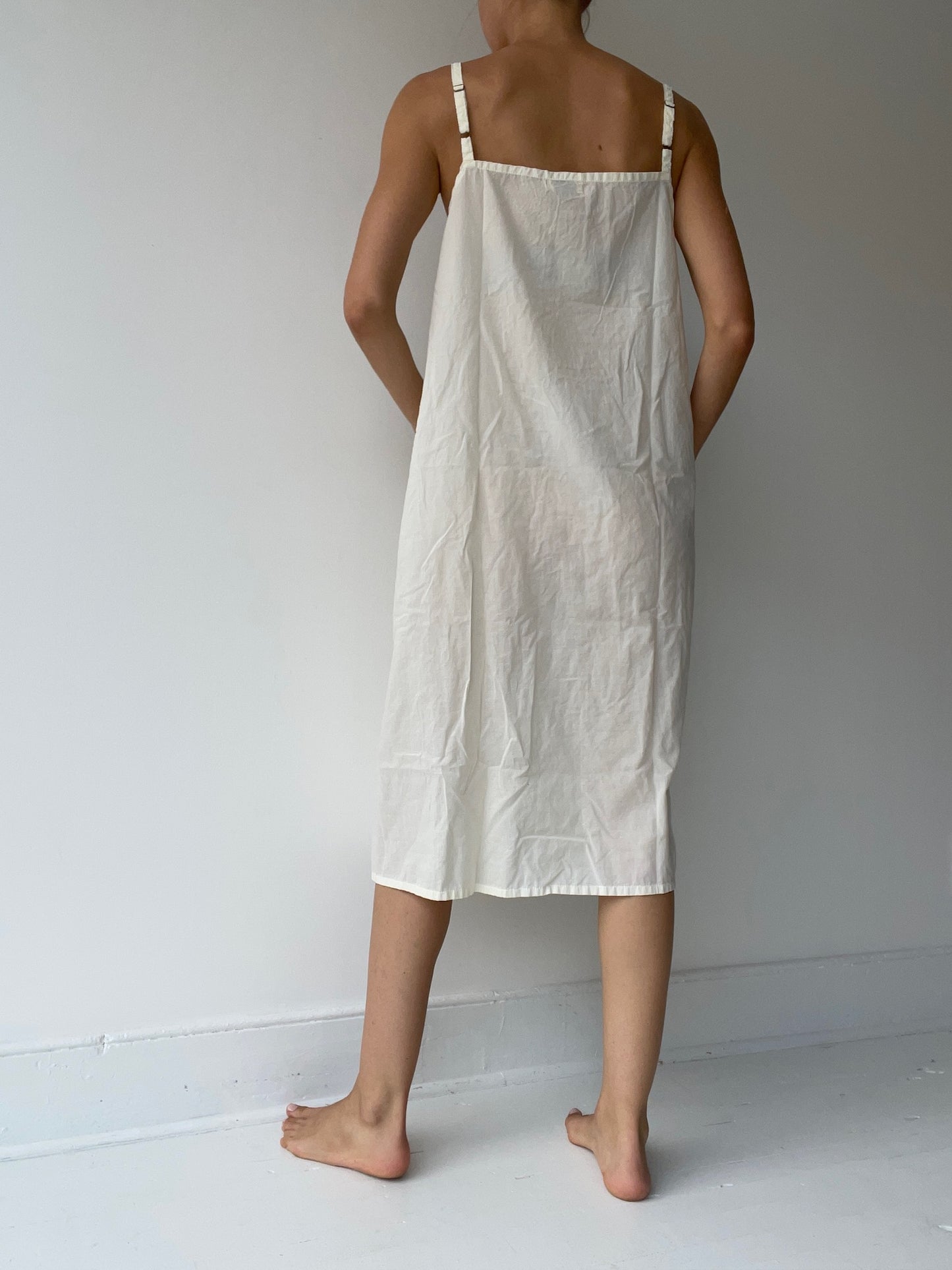 krista larson plain slip CREAM