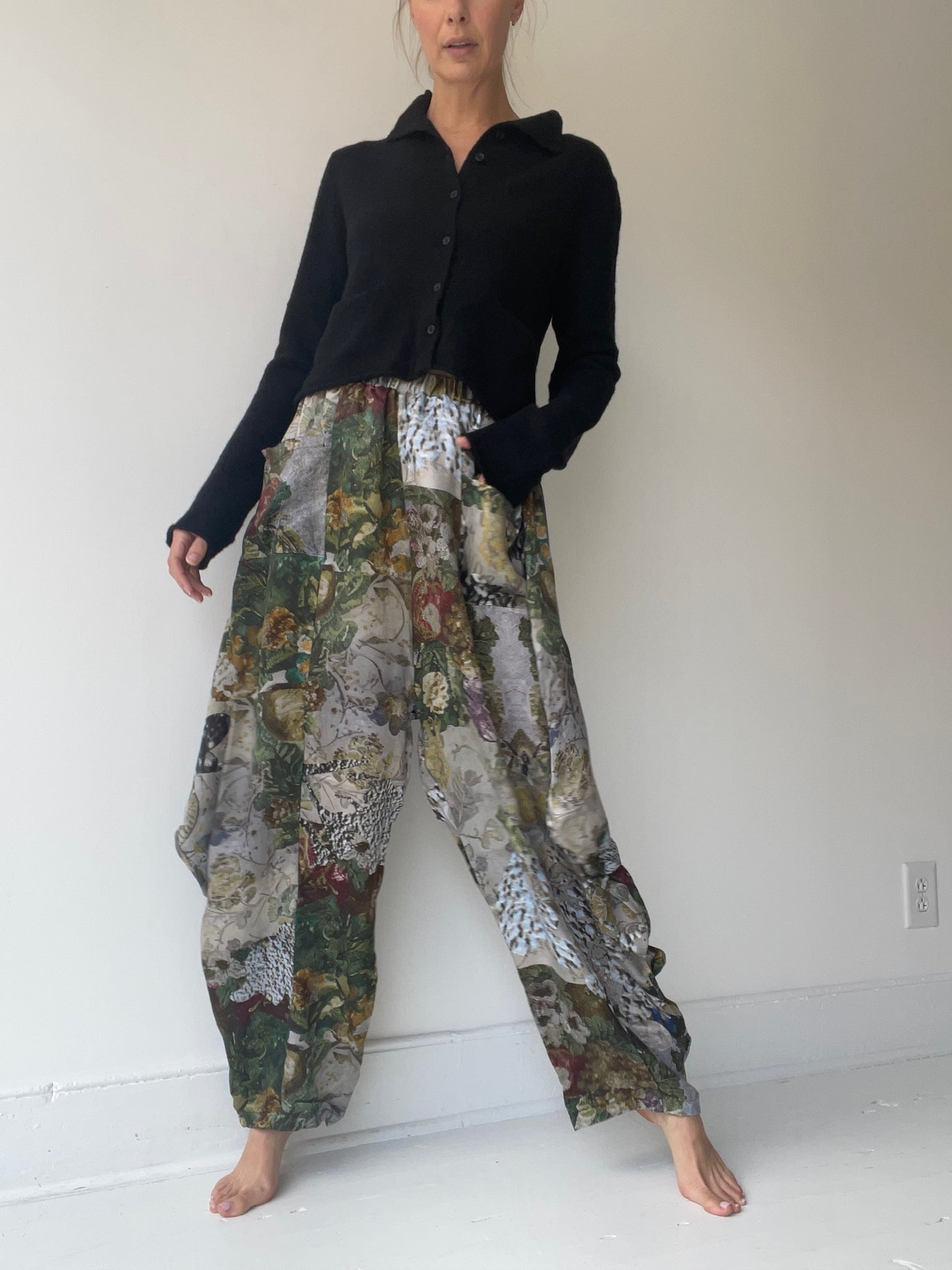 barbara bologna print bubble pants