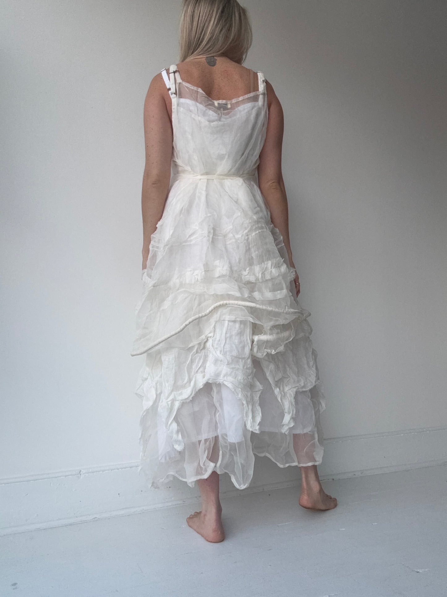 krista larson long vintage slip