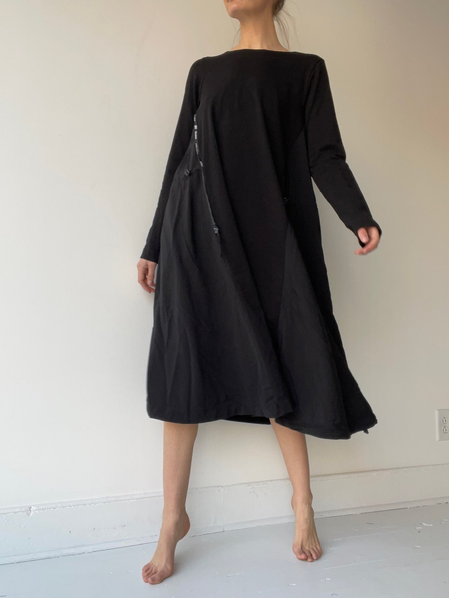 rundholz black label toggle dress
