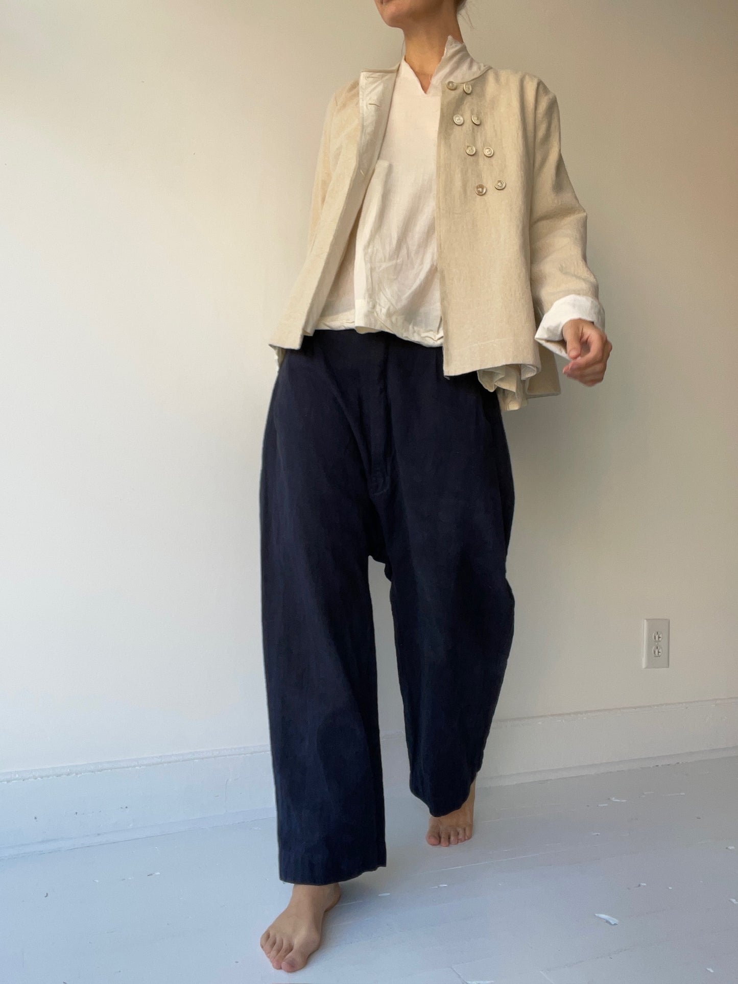 drop crotch man pant