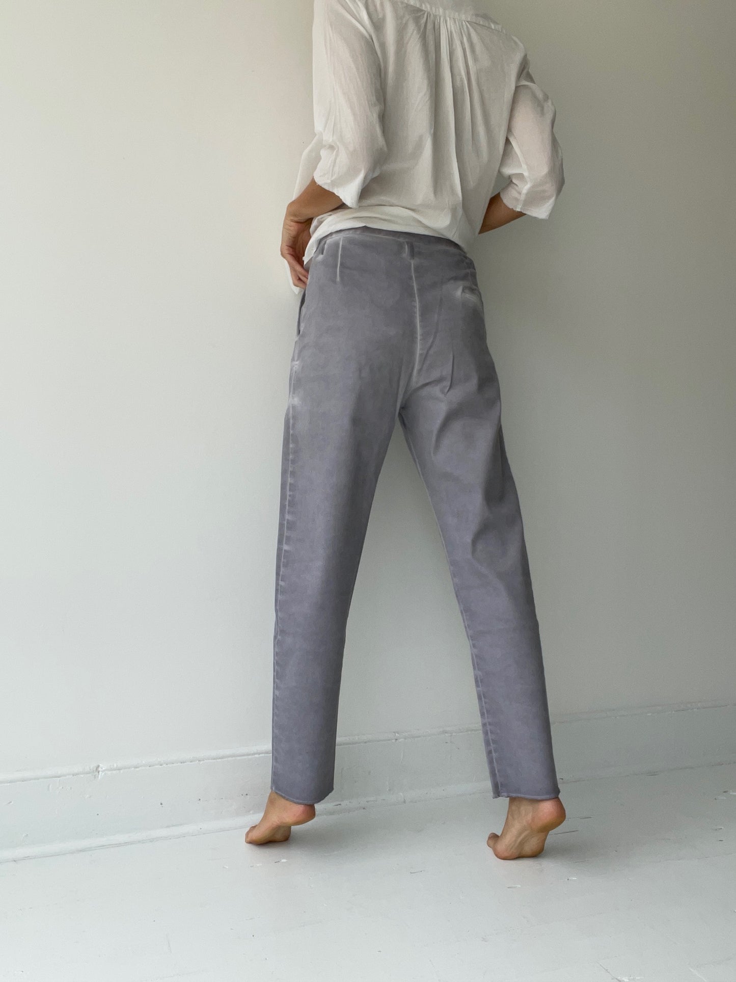 ümit ünal washed jean pants