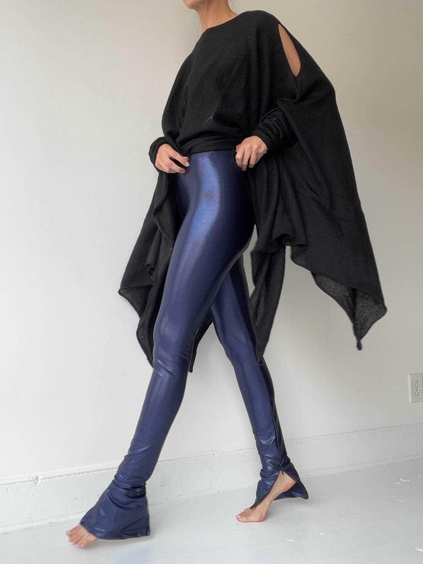 barbara bologna zip fit leggings BLUE