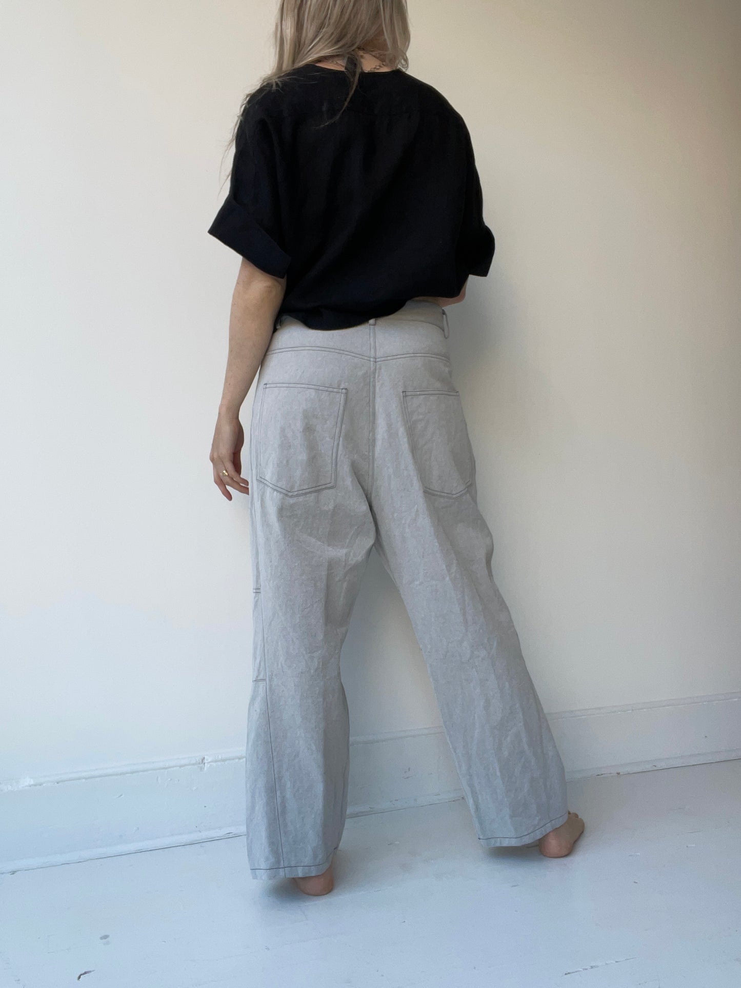 forme d’expression skewed 5 pocket pants