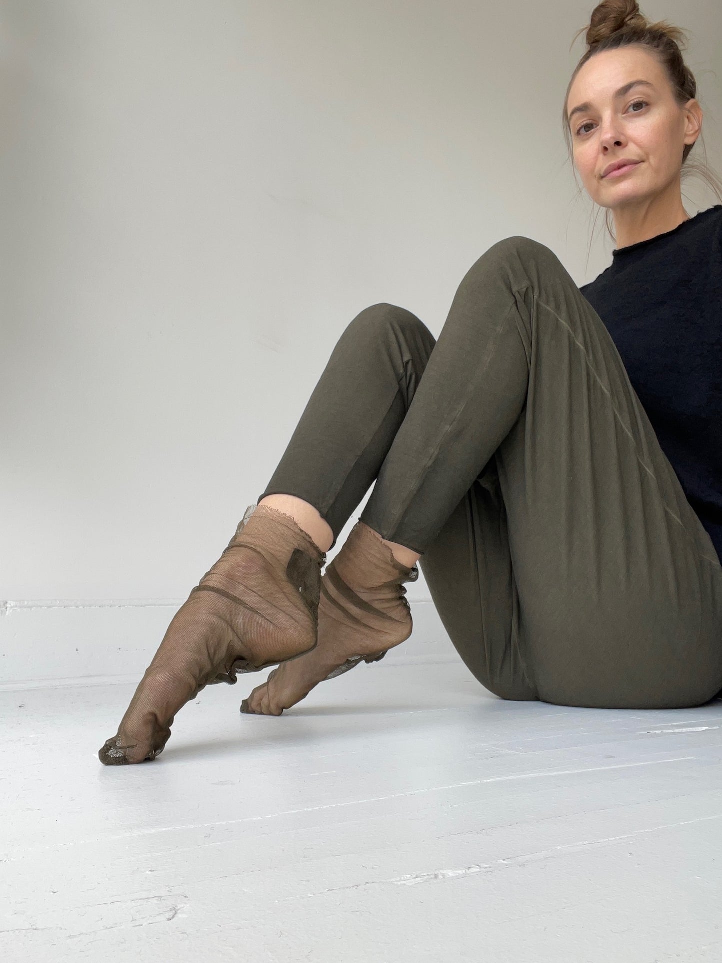 rundholz dip cotton sheer stockings