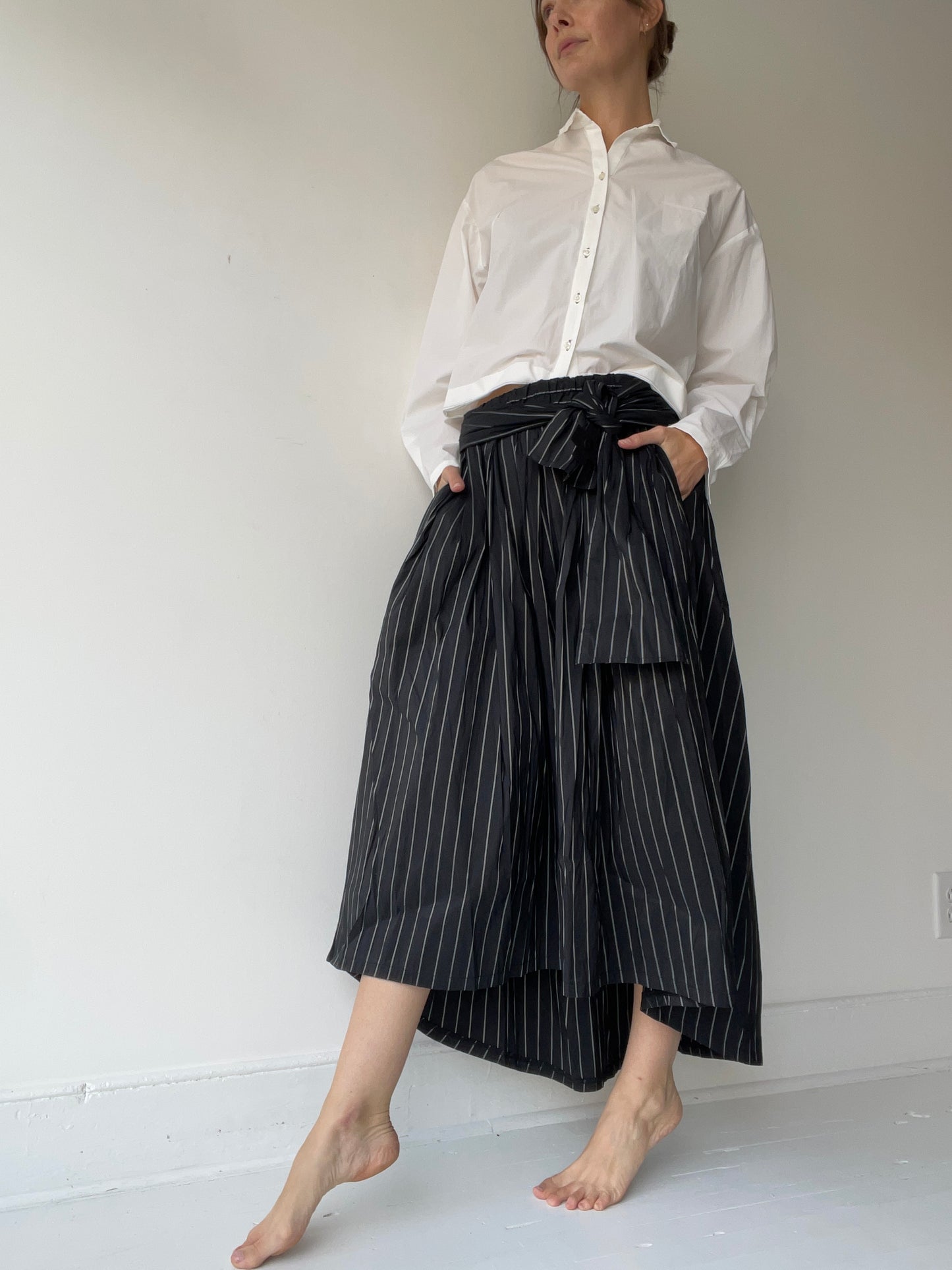 plü stripe skirt