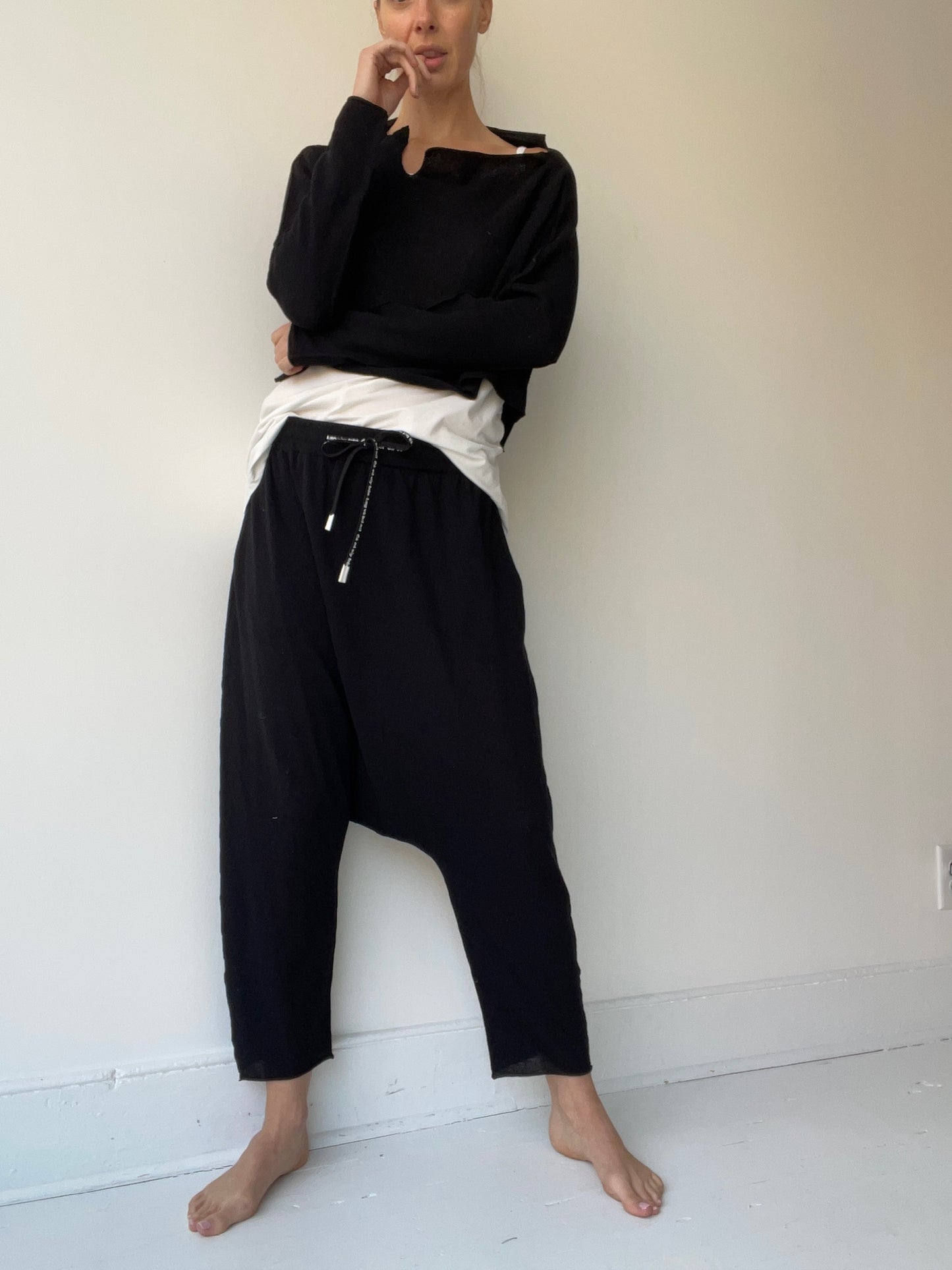 rundholz black label waffle pullover
