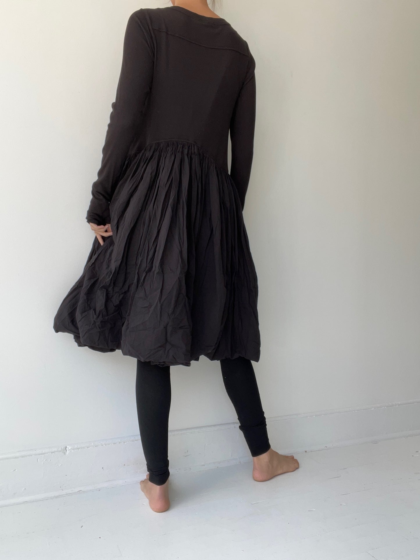 rundholz mainline tee bubble dress