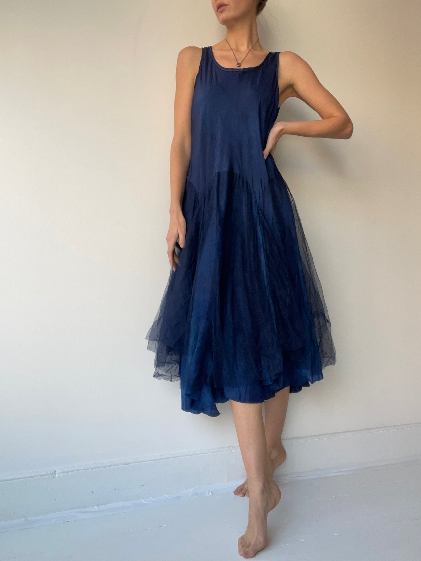 tulle garden dress