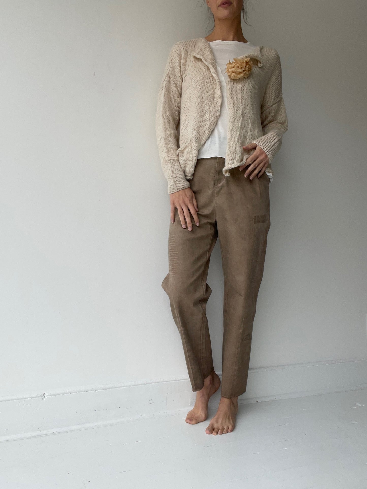 umit unal open cardigan