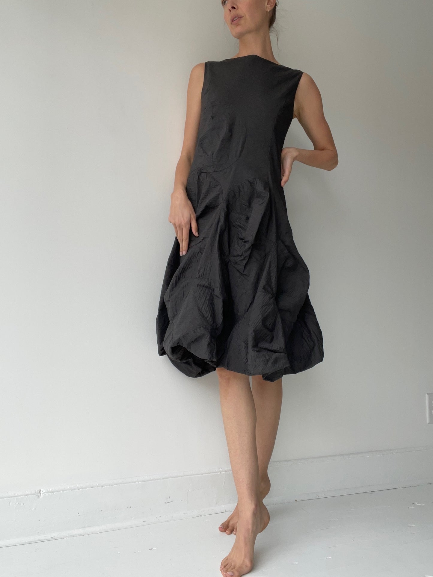 rundholz mainline crinkle dress