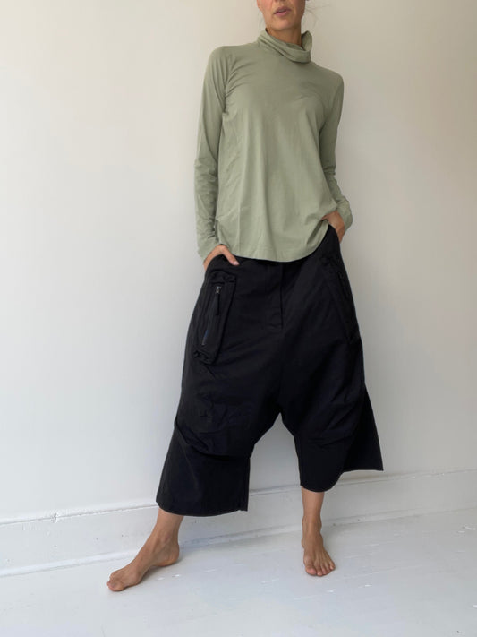 rundholz black label mock neck top