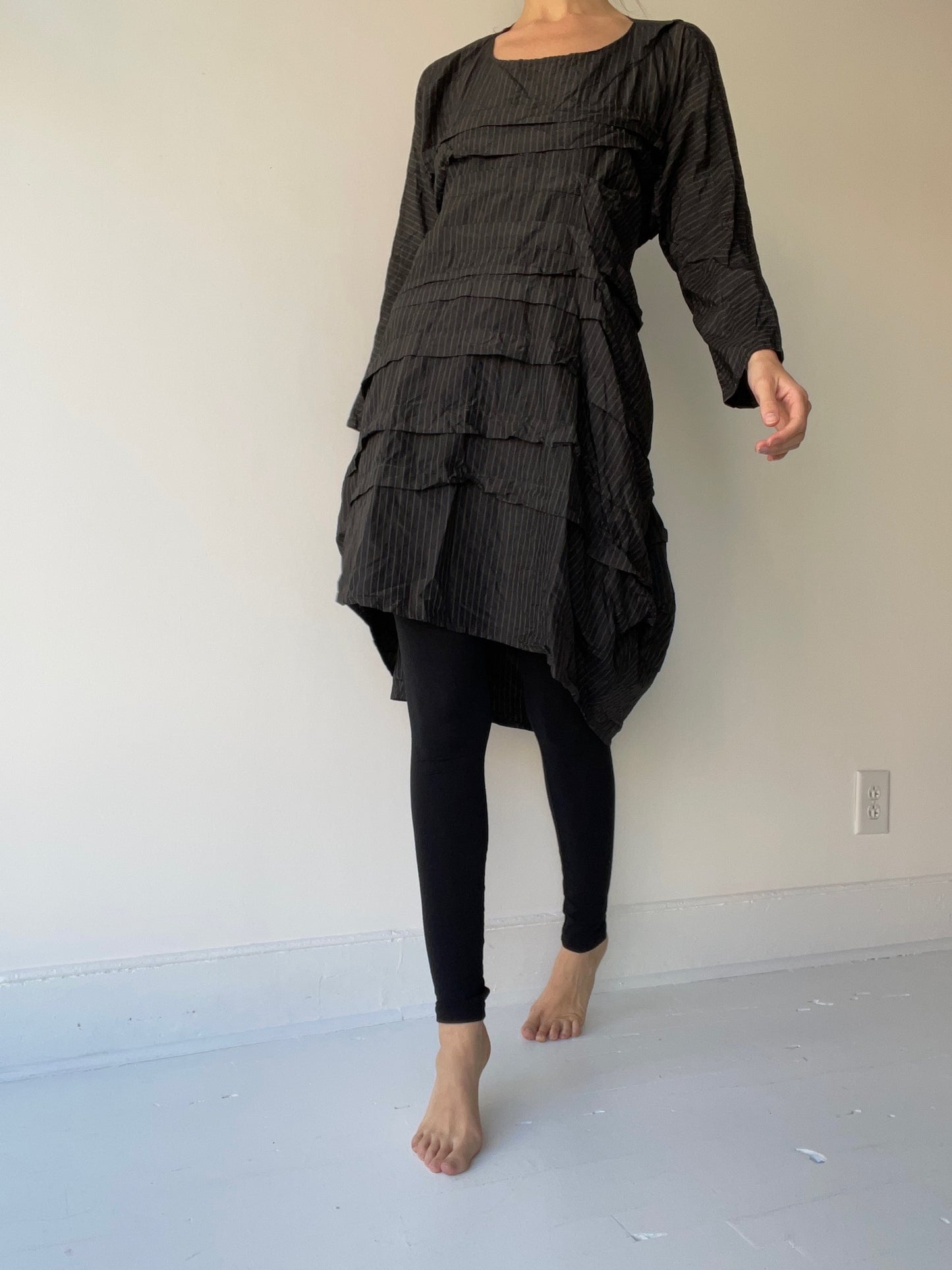 creased dress