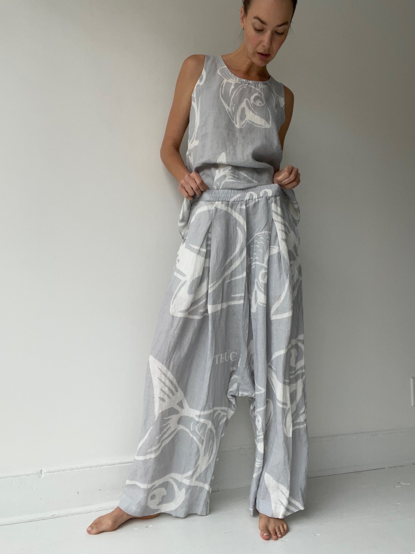 rundholz black label print pants