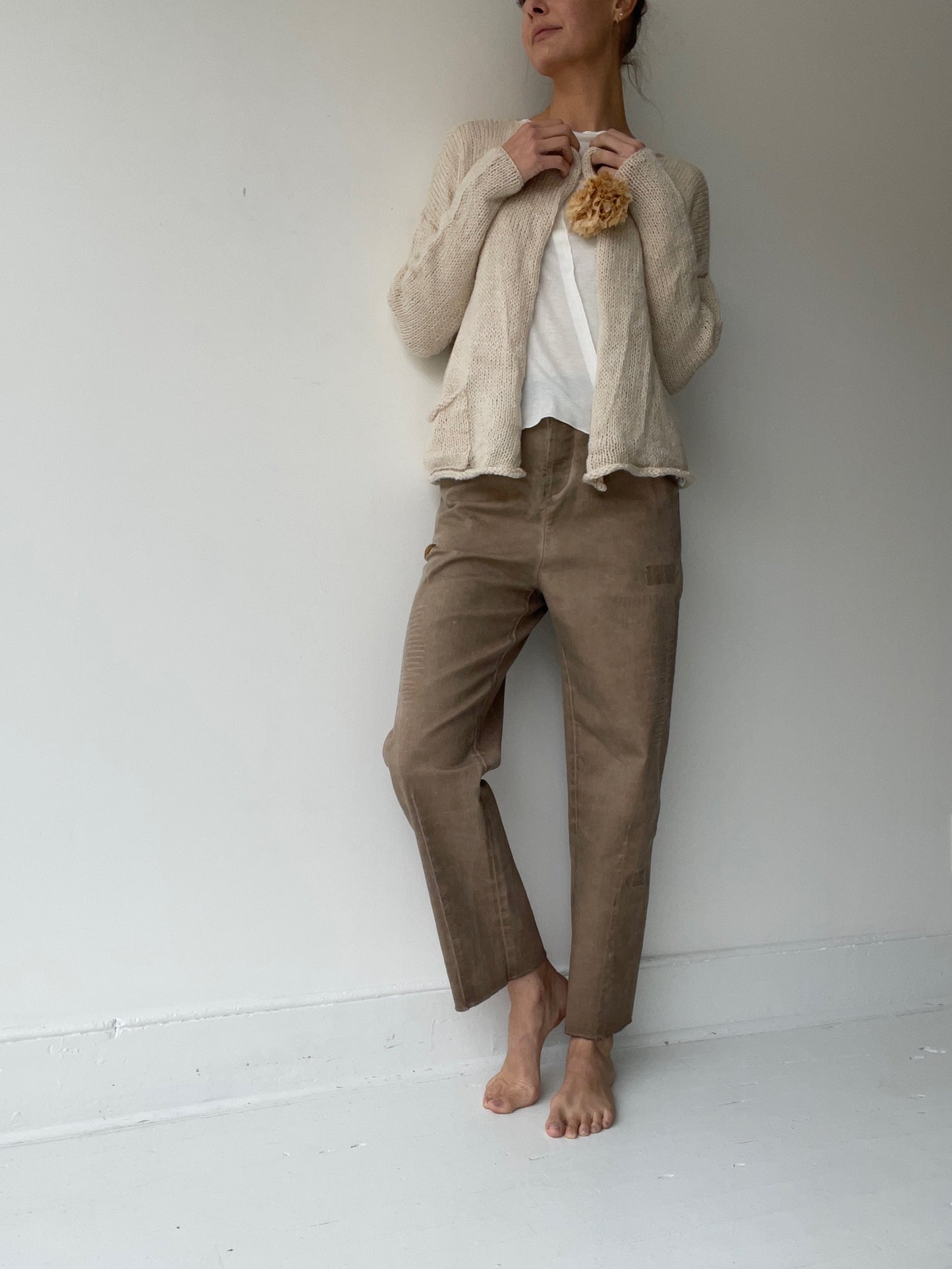 umit unal open cardigan