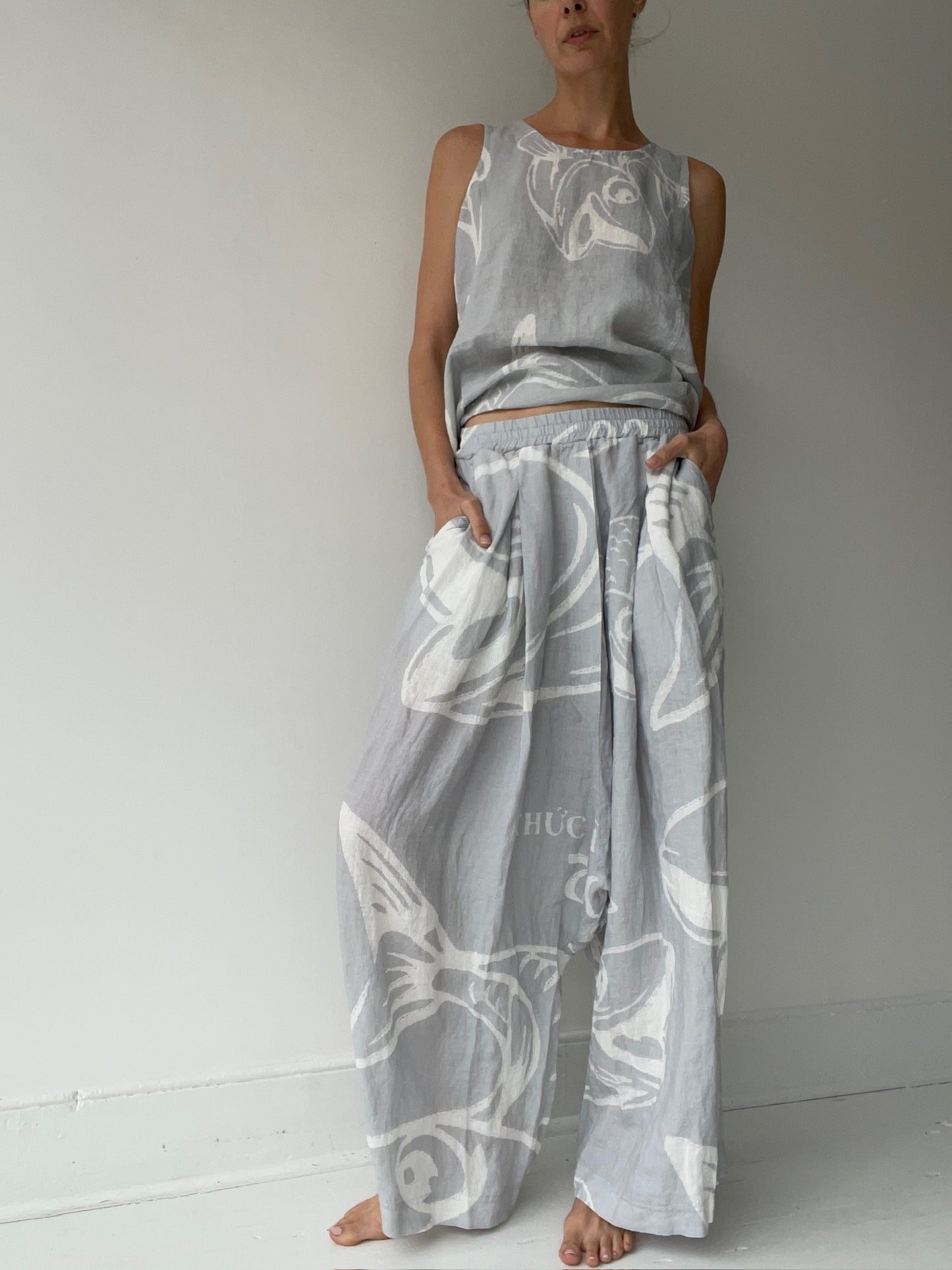 rundholz black label print pants