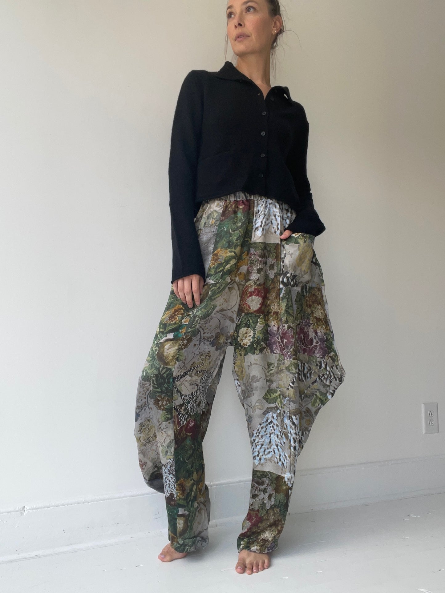barbara bologna print bubble pants