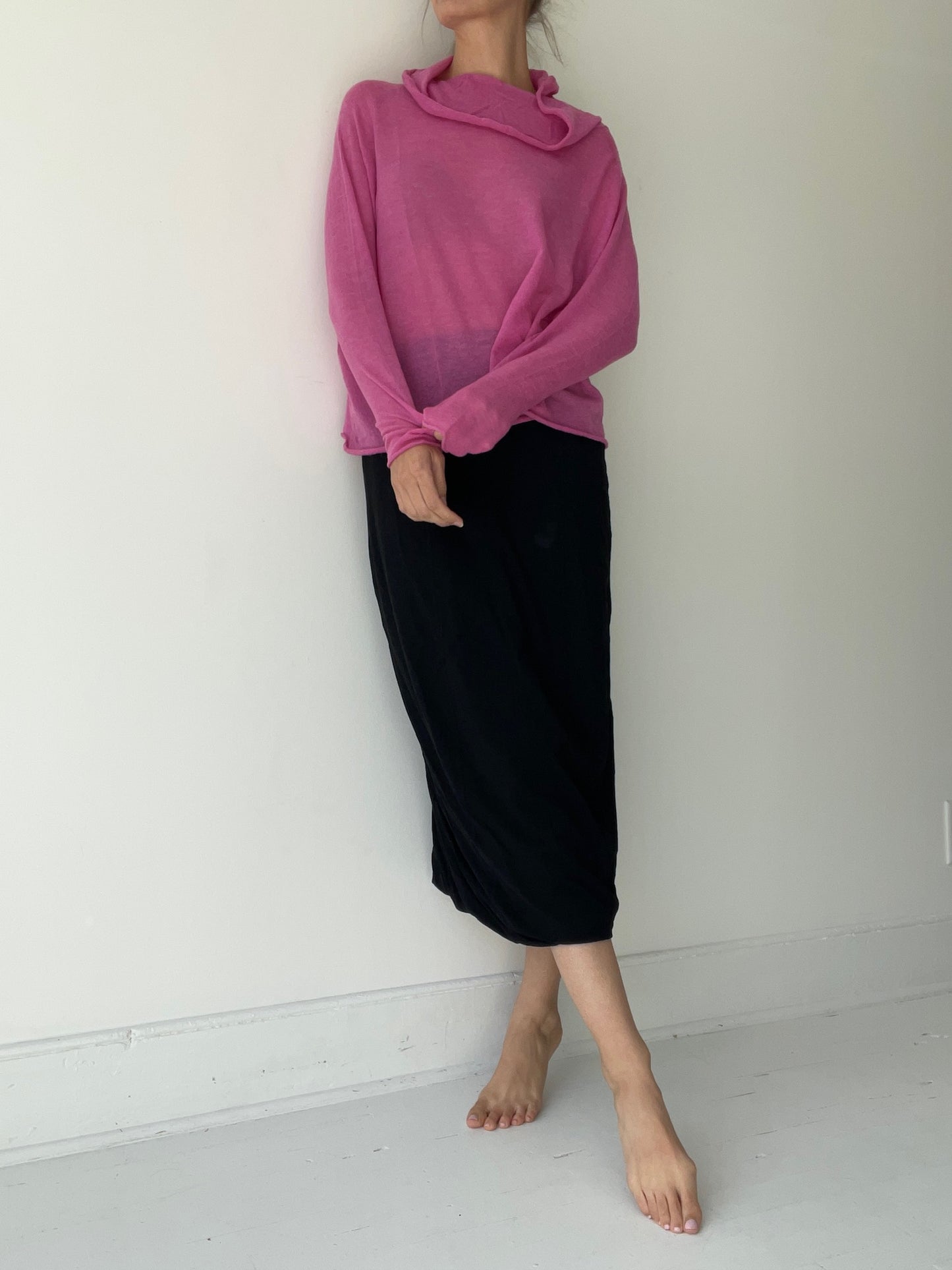 rundholz black label cowl pullover