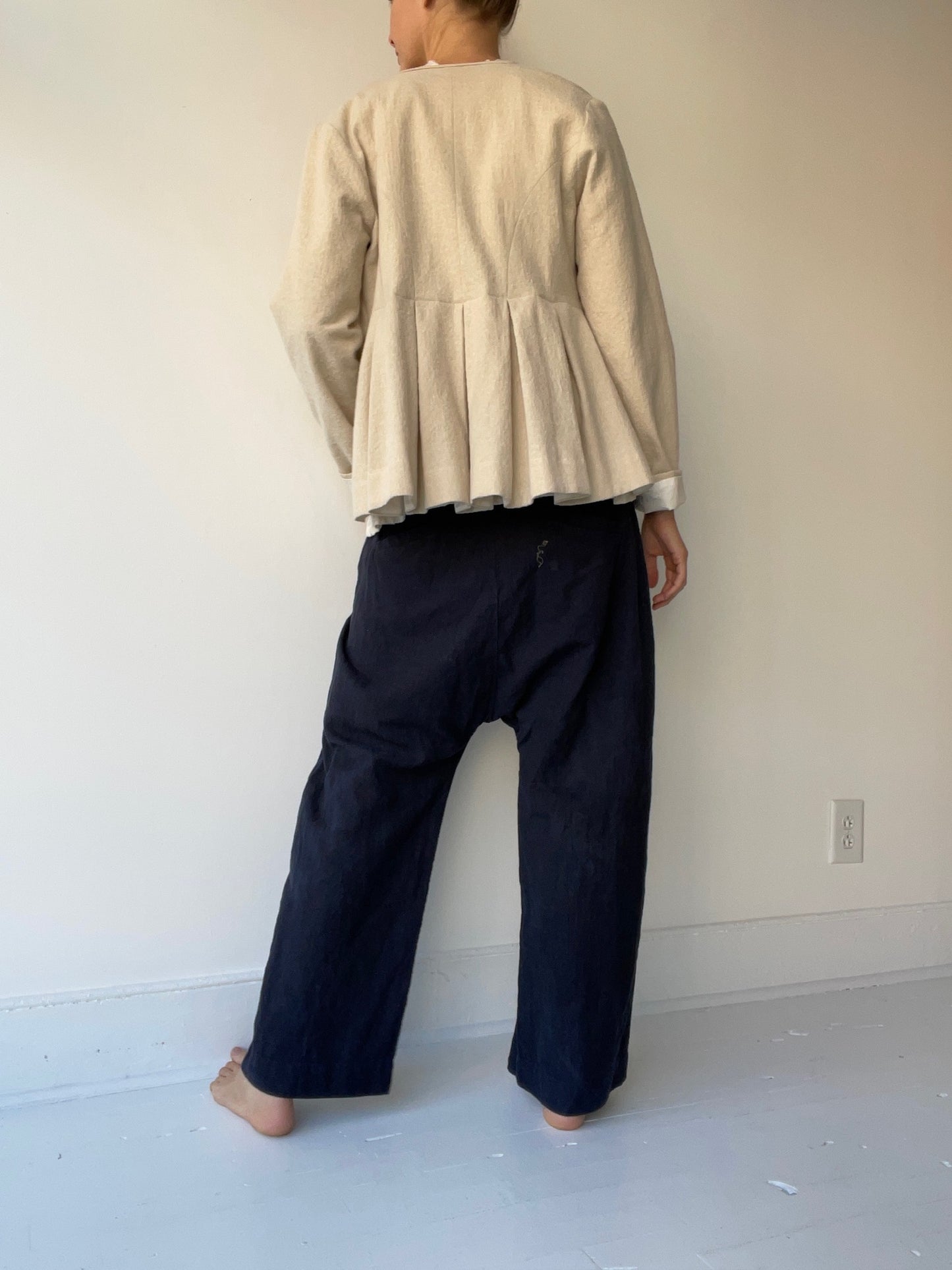 drop crotch man pant
