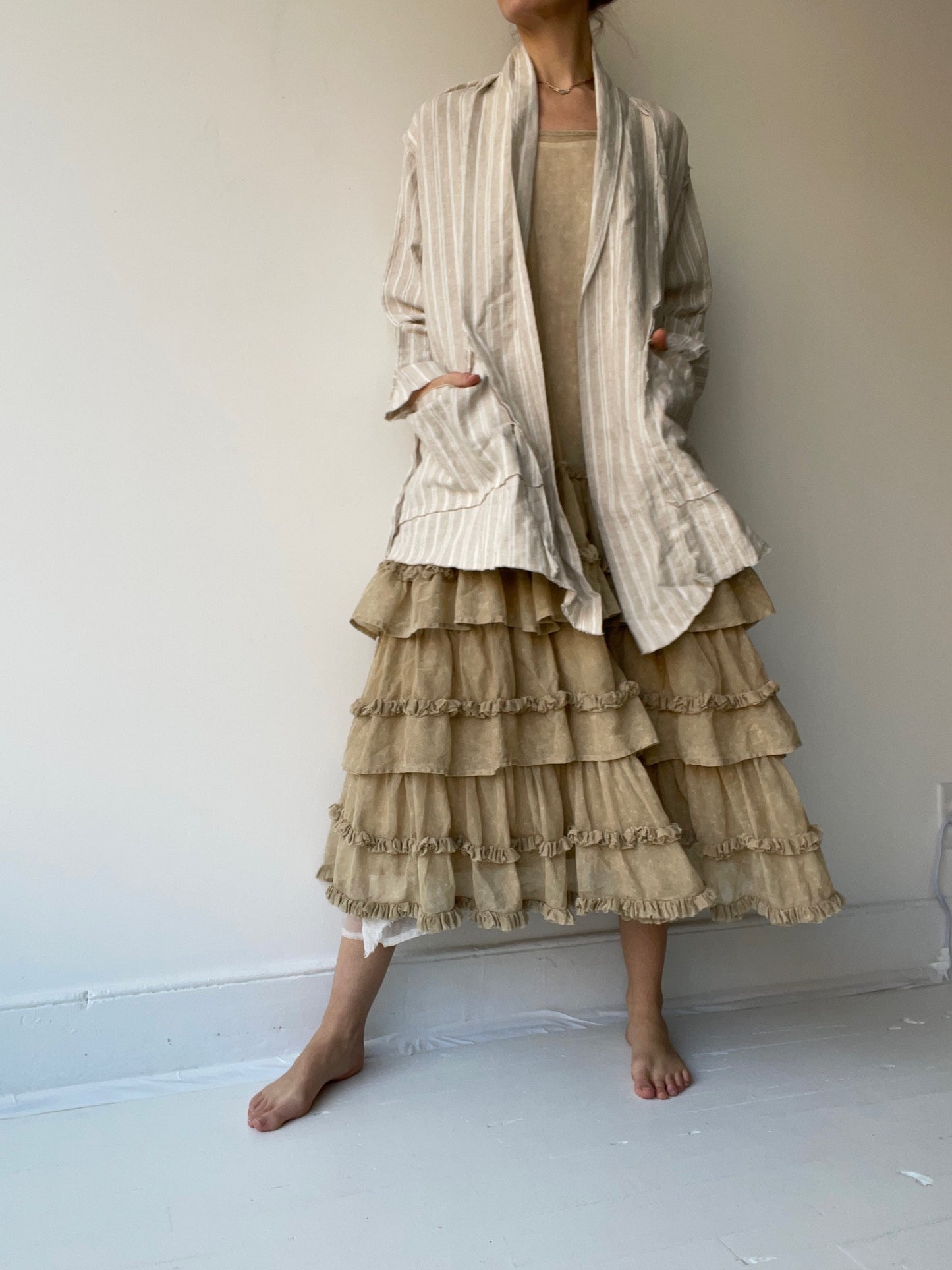 billowy cardigan