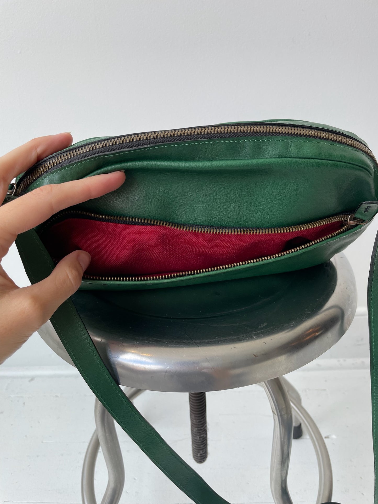 johnny farah green vienna bag