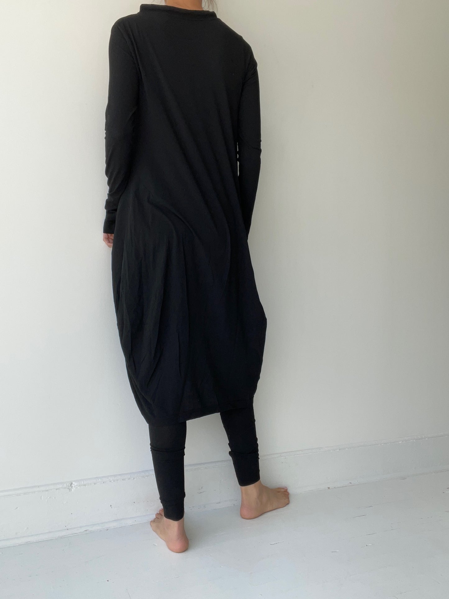 rundholz dip cowl dress