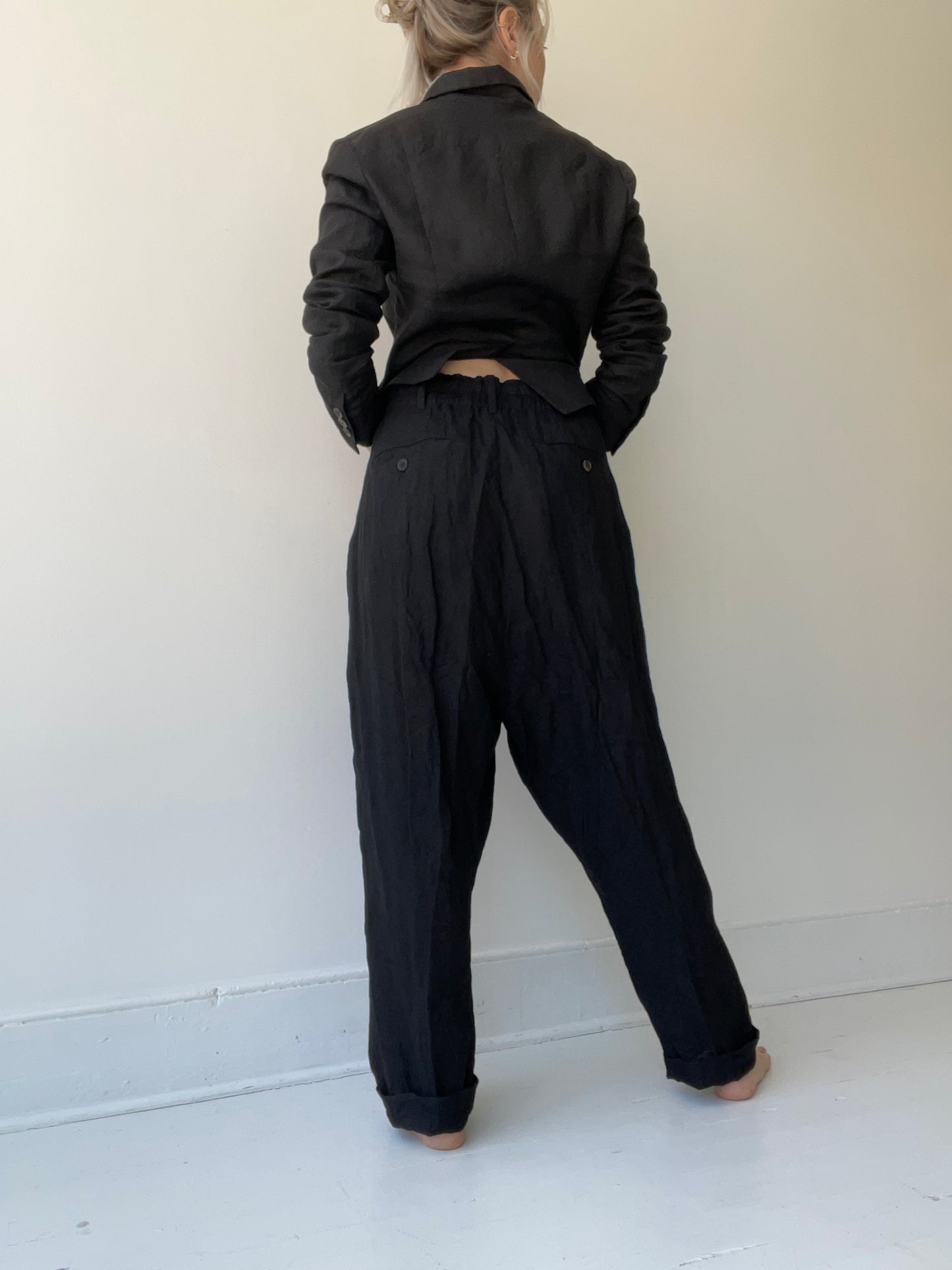 forme d’expression tucked sarouel pants