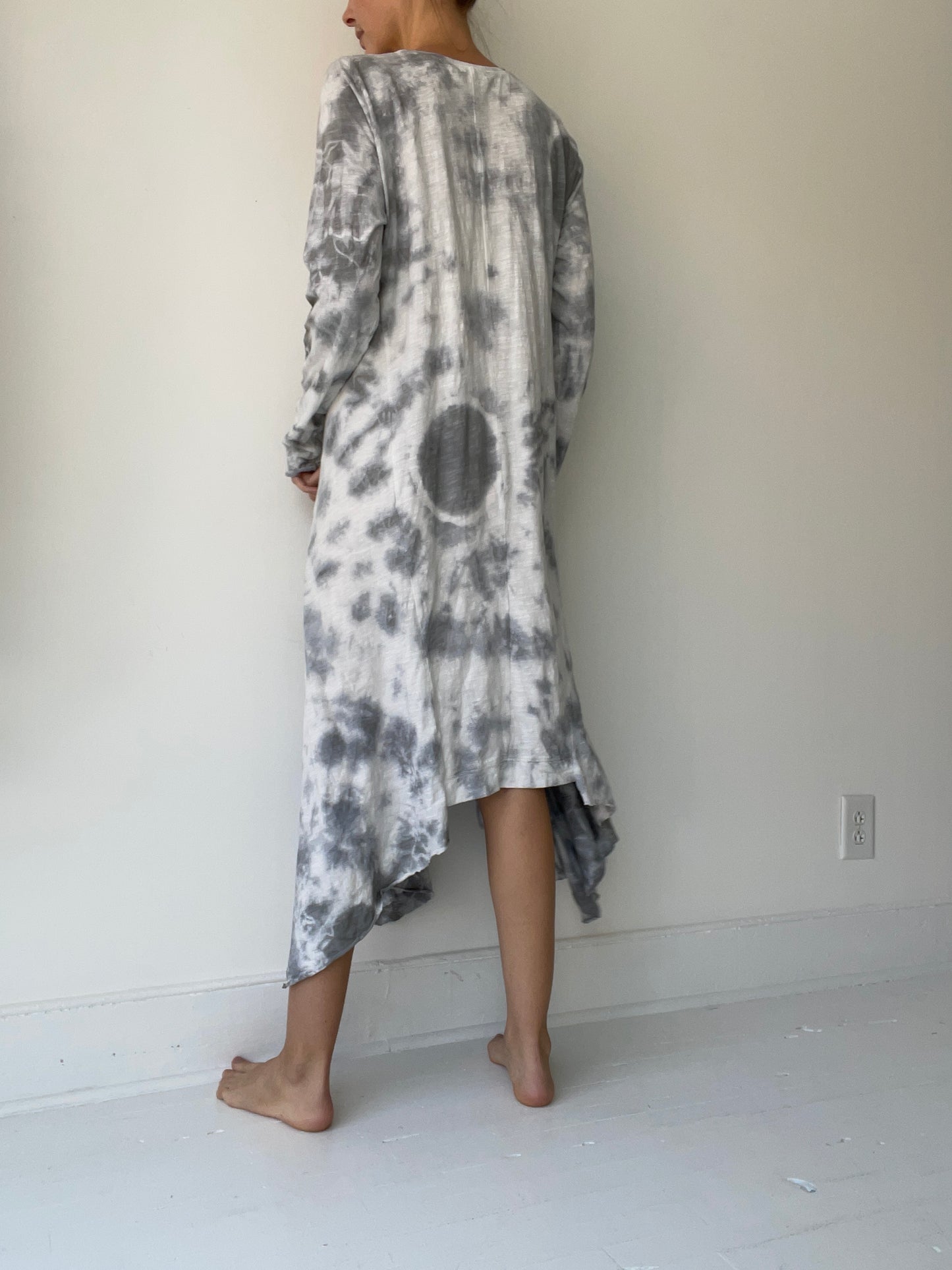 long ballet dress tie-dye