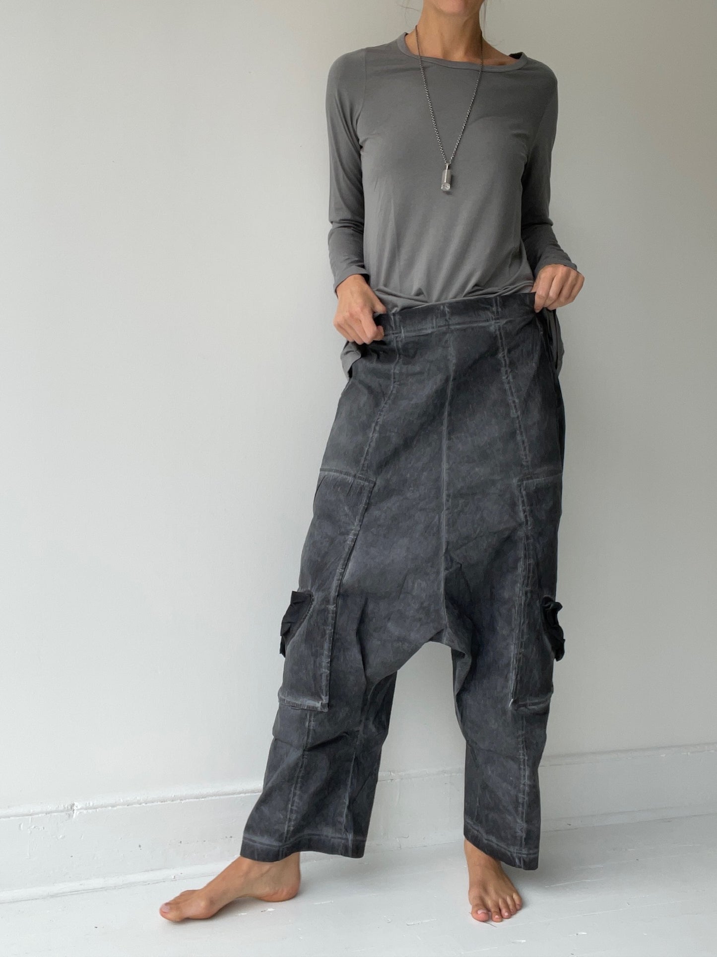 rundholz dip wide pull on pants